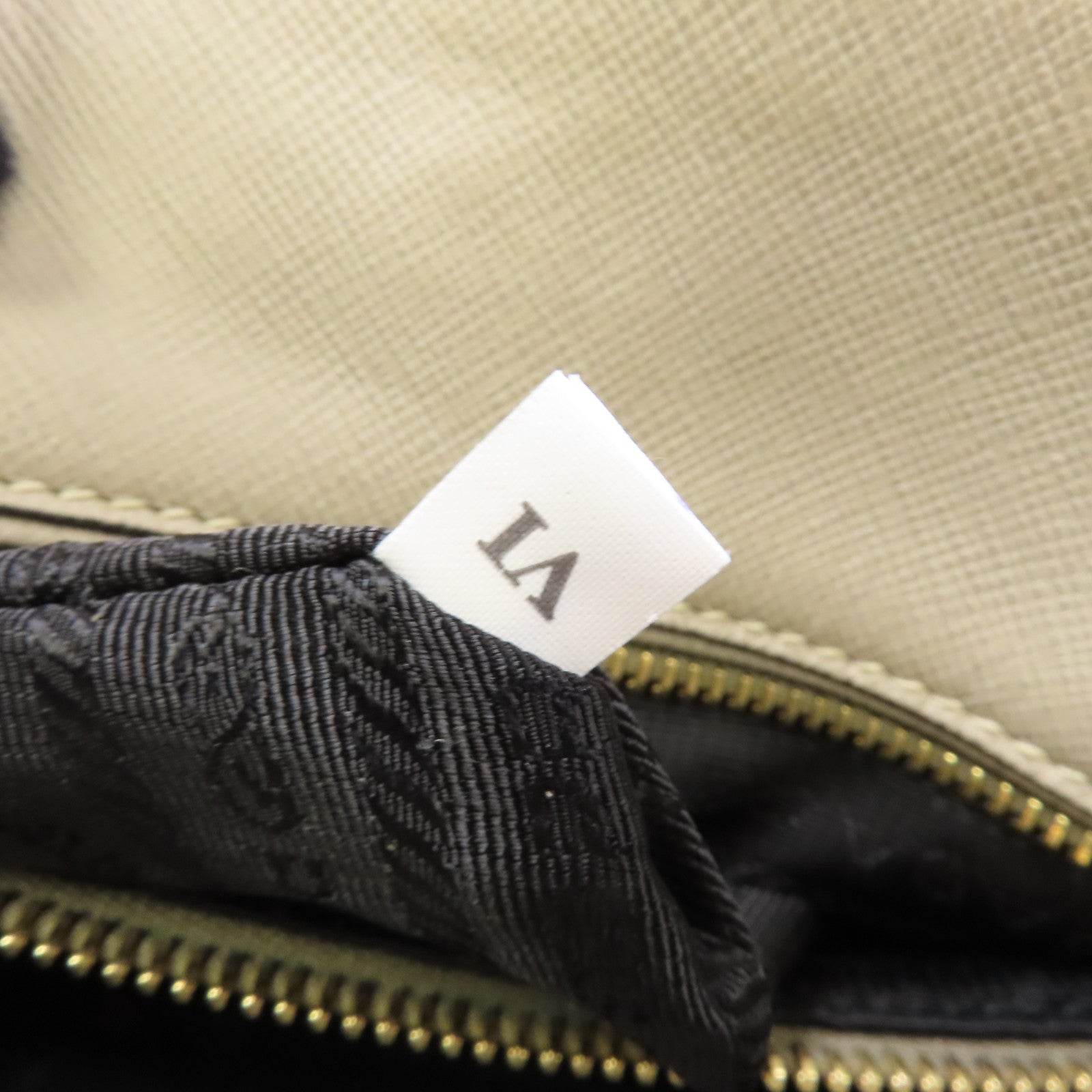 PRADA 牛皮皮革Shoulder Bag金扣手挽肩背兩用袋灰色