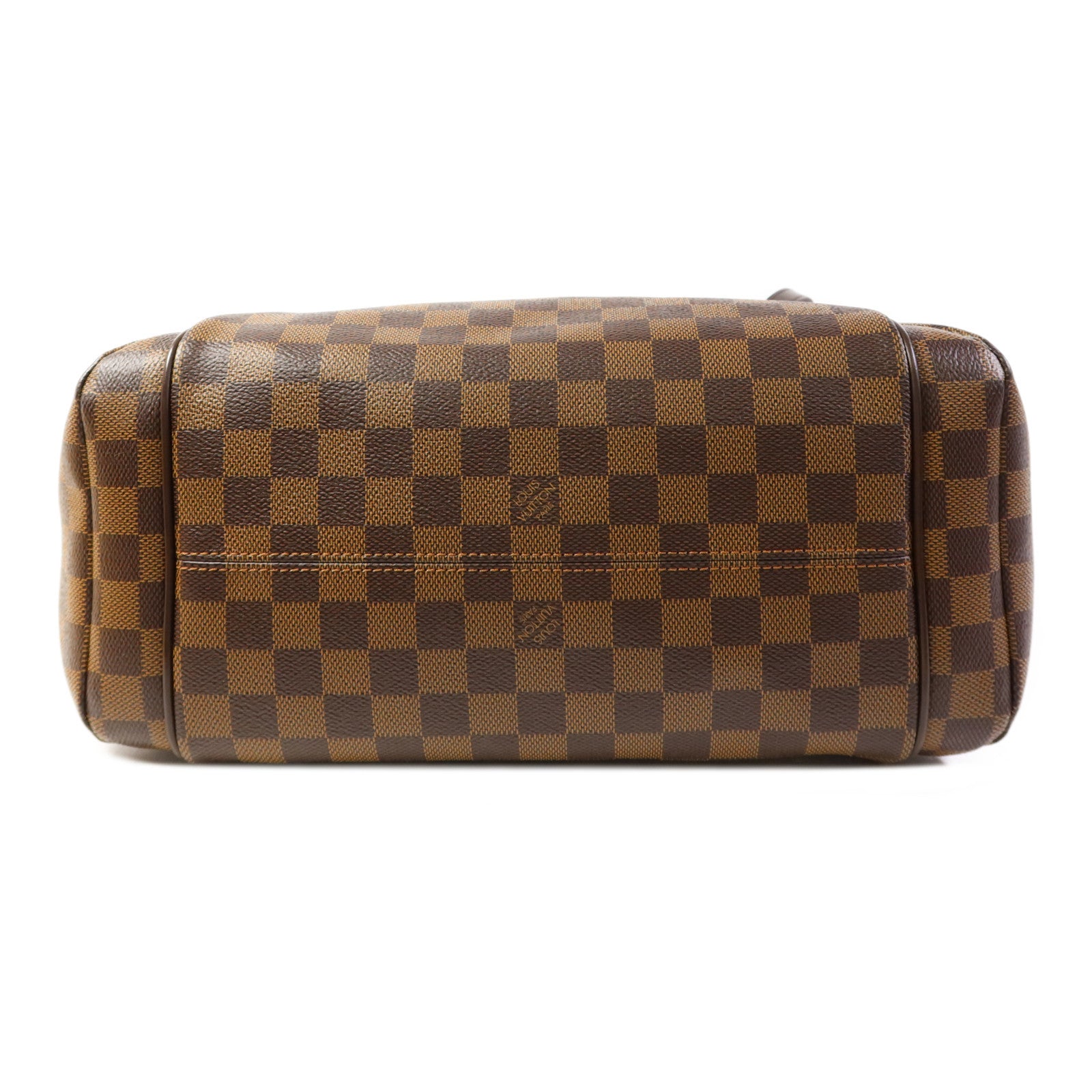 LOUIS VUITTON Damier Ebene Totally MM金扣肩背袋