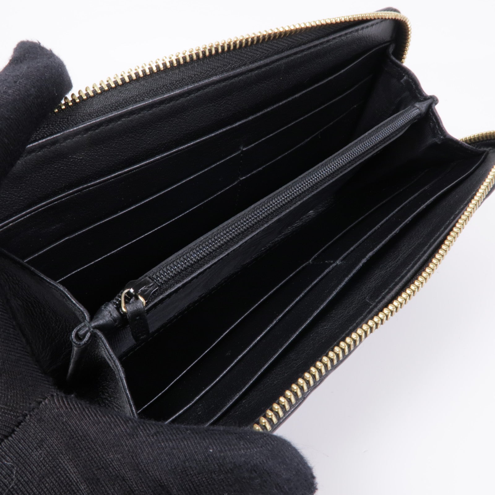 GUCCI 牛皮皮革Long Wallet長錢包