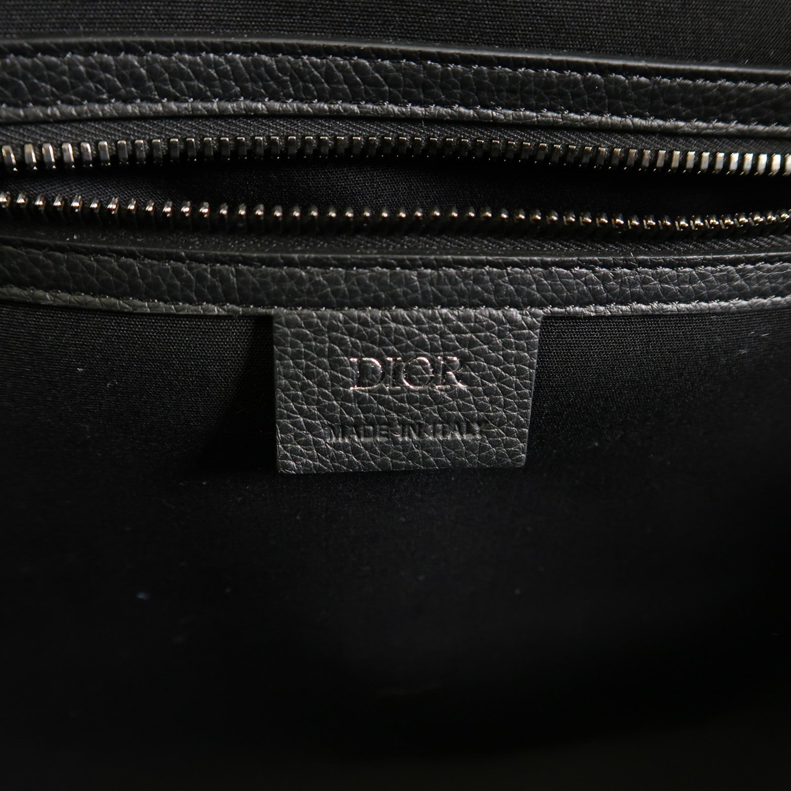 Dior 帆布Lingot 50銀扣波士頓包/肩背兩用袋
