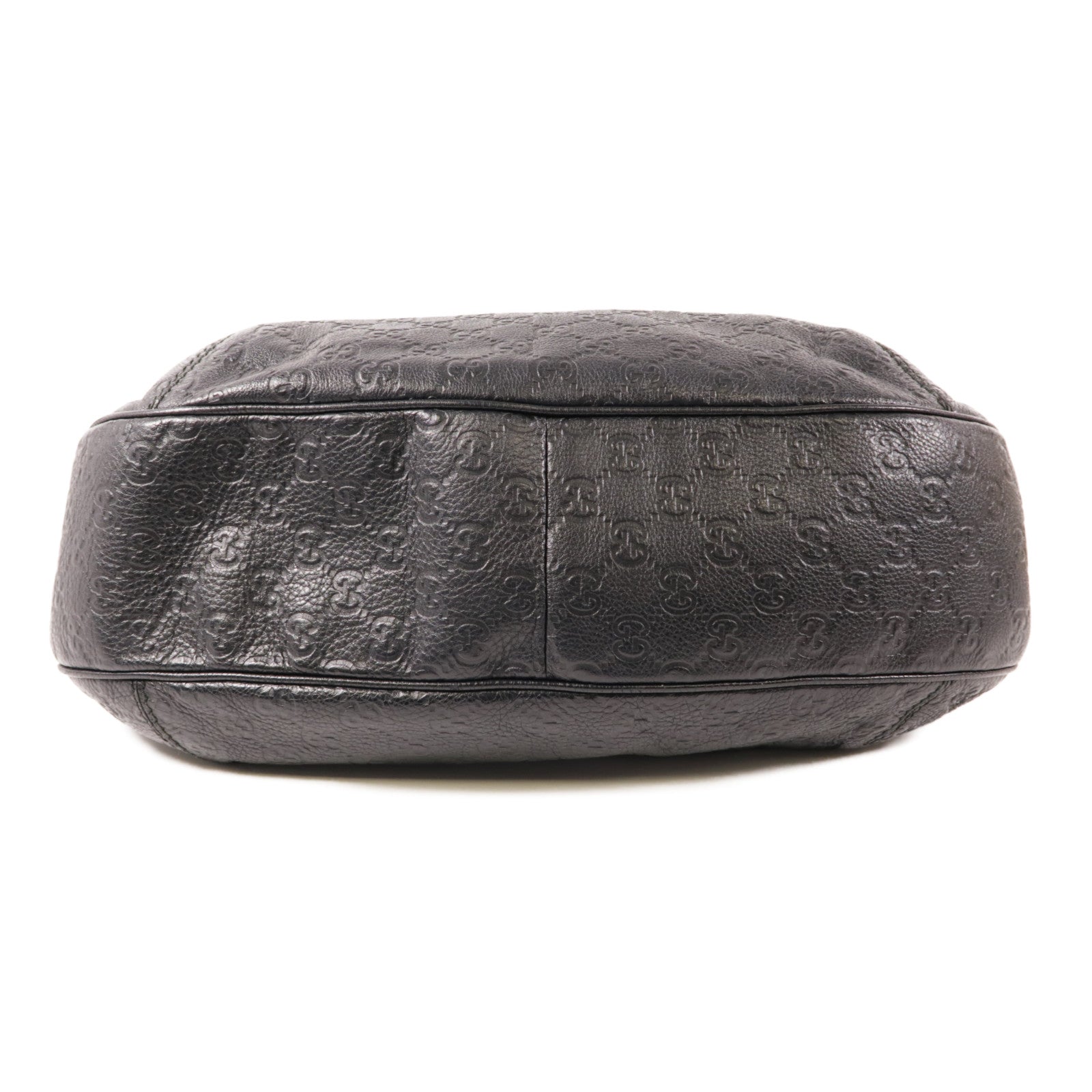 GUCCI 牛皮皮革Tote Bag金扣肩背袋