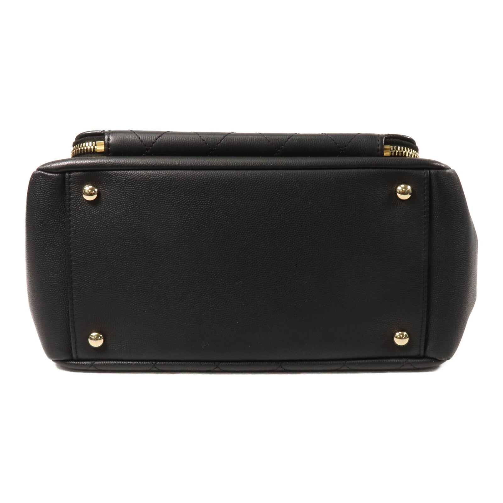 CHANEL 牛皮皮革Business Affinity Shopping Bag鏈帶手挽肩背兩用袋