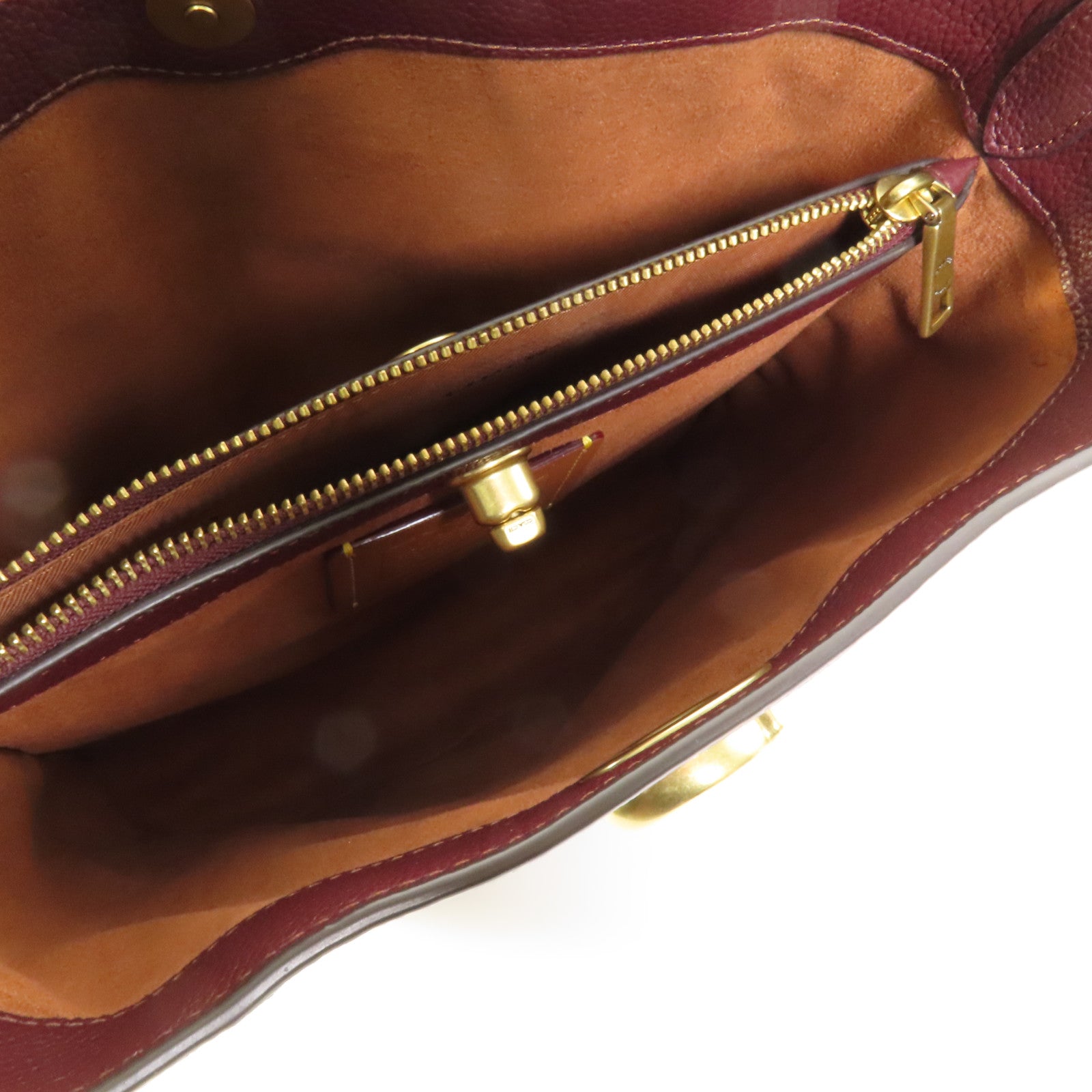 COACH 牛皮皮革Willow Bucket金扣手挽肩背兩用袋