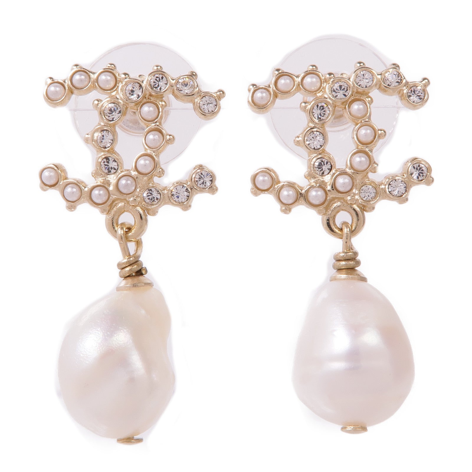 CHANEL PVC/金屬Earrings耳環