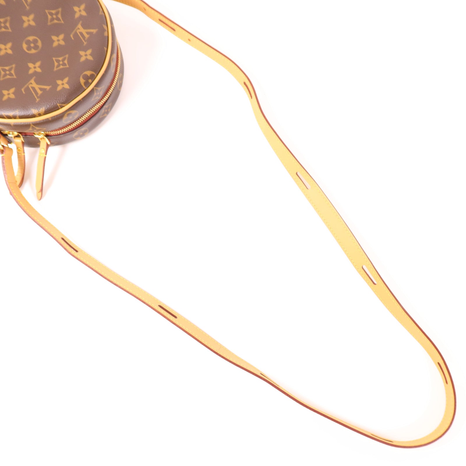 LOUIS VUITTON LV GHW Boite Chapeau Souple PM Shoulder Bag Monogram Brown