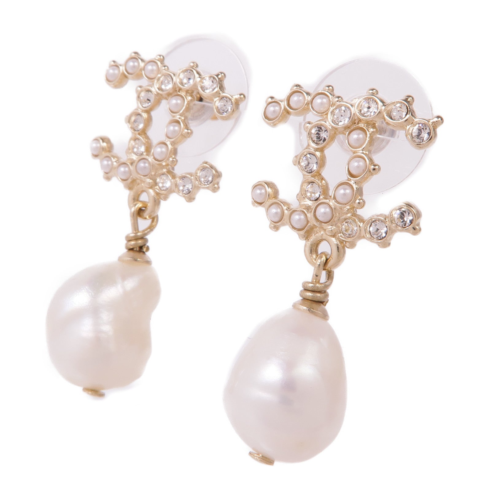 CHANEL PVC/金屬Earrings耳環