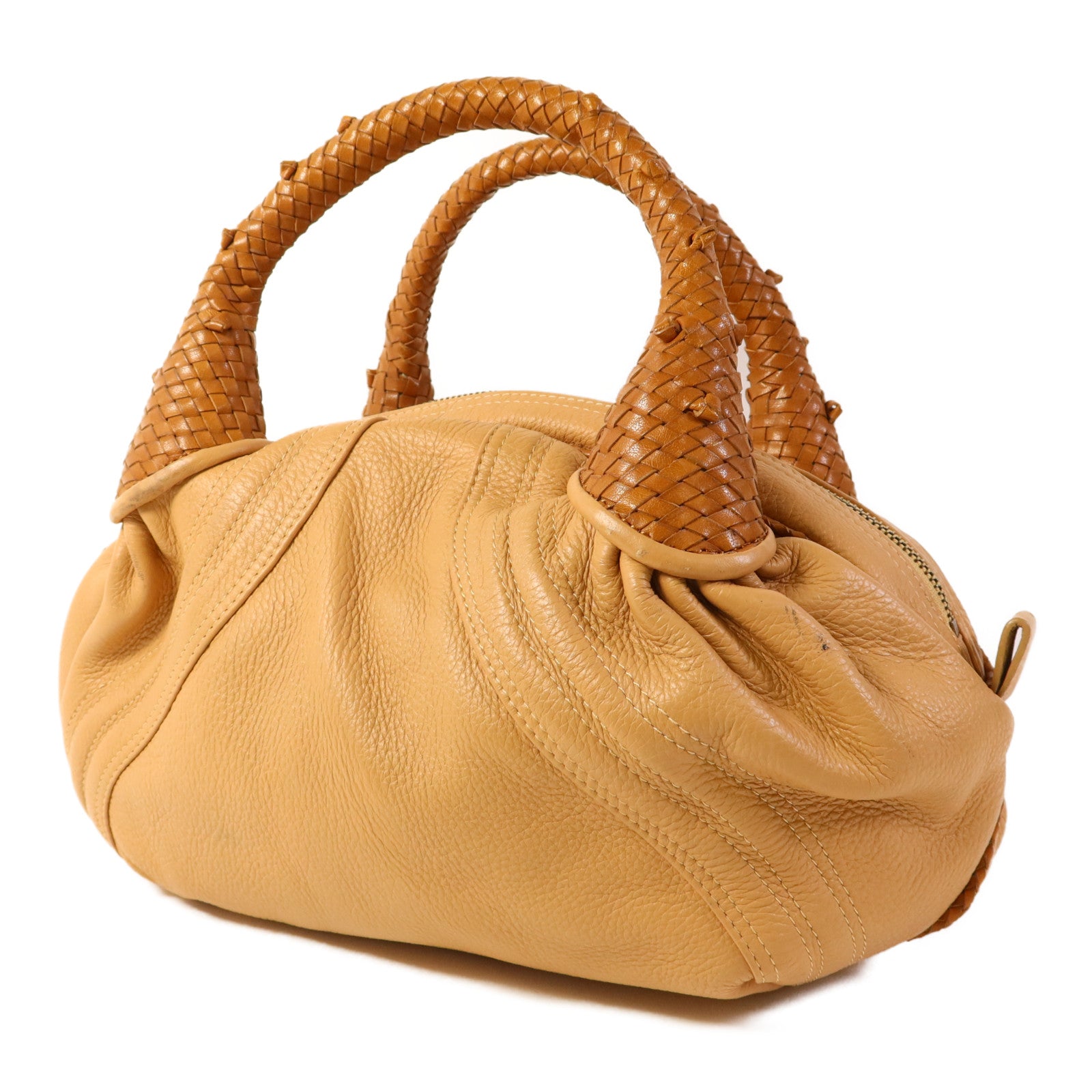FENDI 牛皮皮革Shoulder Bag金扣肩背袋