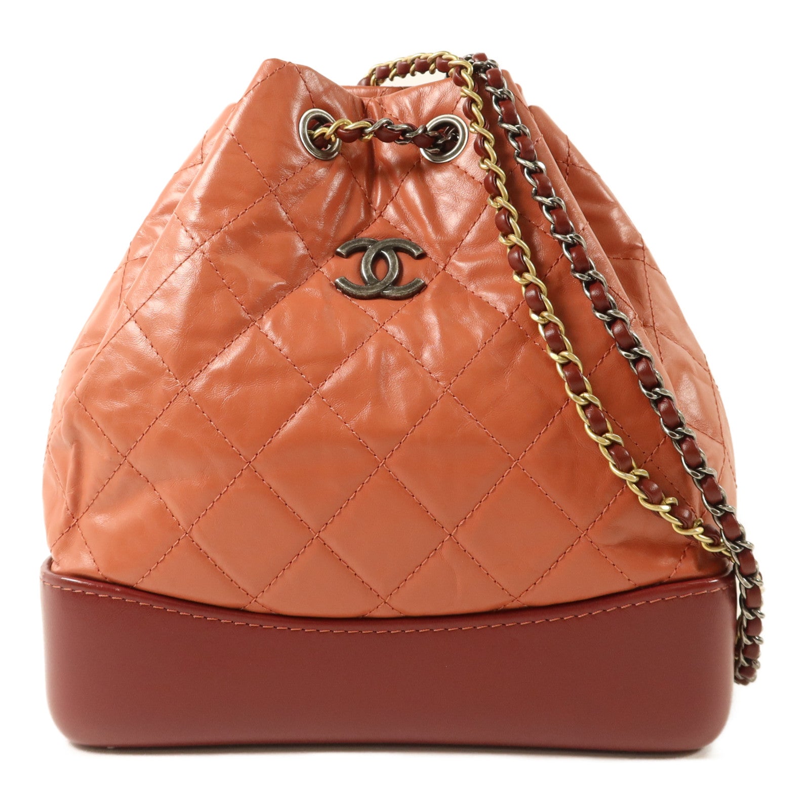 CHANEL 牛皮皮革Gabrielle Backpack背包