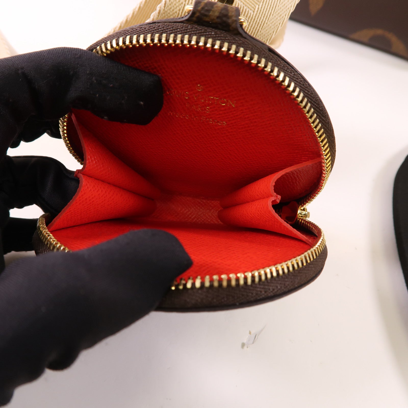 LOUIS VUITTON Monogram Giant Reverse On The Go East West金扣手挽肩背兩用袋