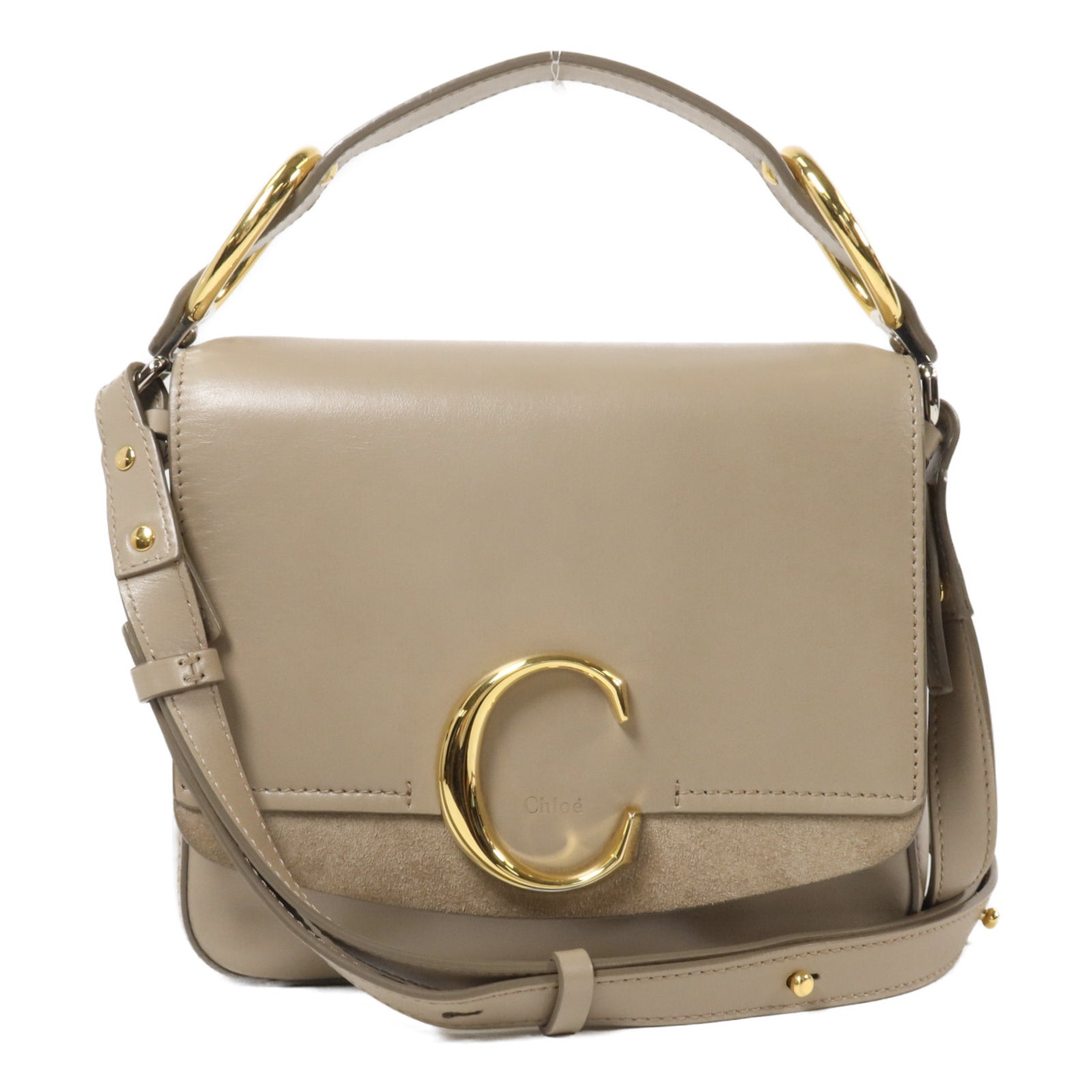 Chloe 牛皮皮革2 Way Shoulder手挽肩背兩用袋