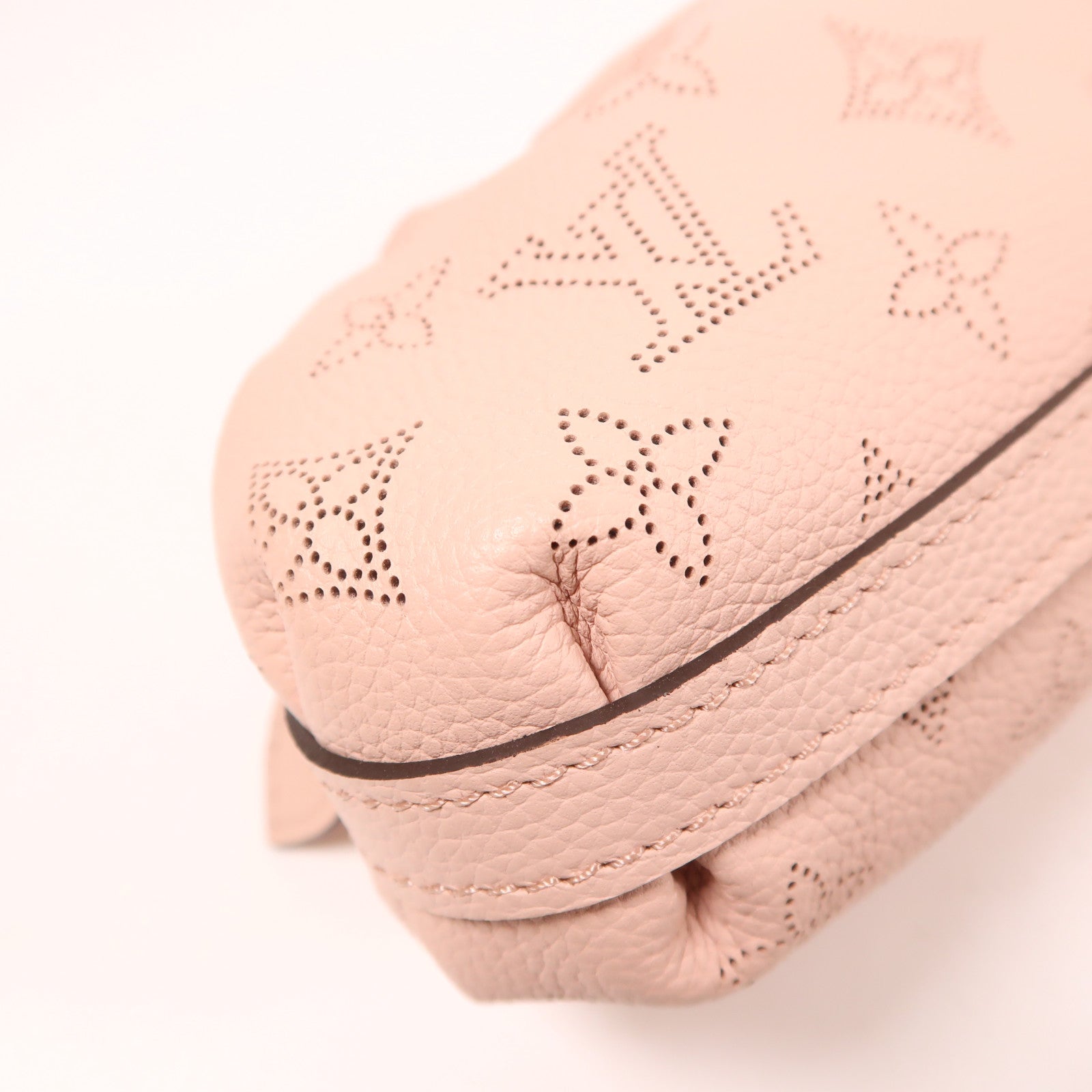 LOUIS VUITTON LV SHW Scala Mini Pouch Shoulder Bag M80092 Monogram Mahina Pink