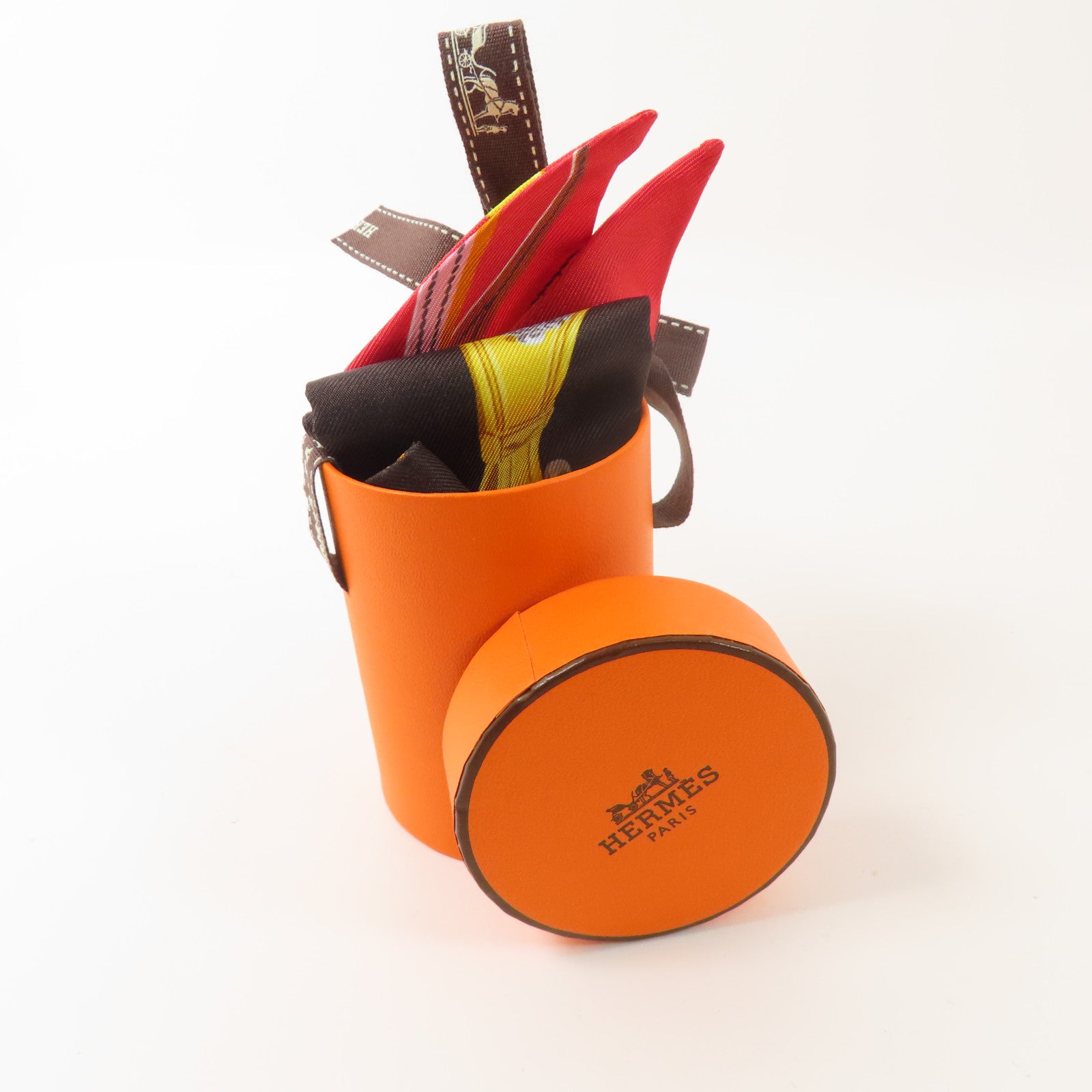 HERMES 絲質Twilly絲巾