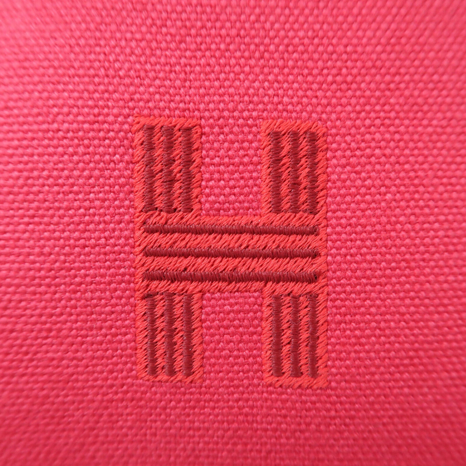 HERMES 帆布Bride A Brac GM手挽袋Hibiscus