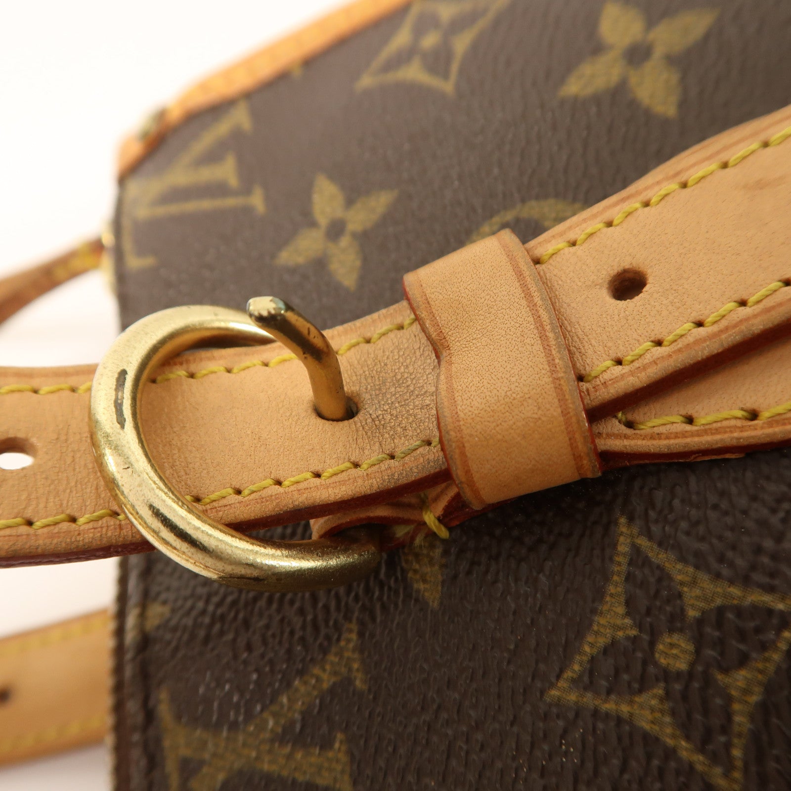 LOUIS VUITTON Monogram Popincourt Haut金扣肩背袋