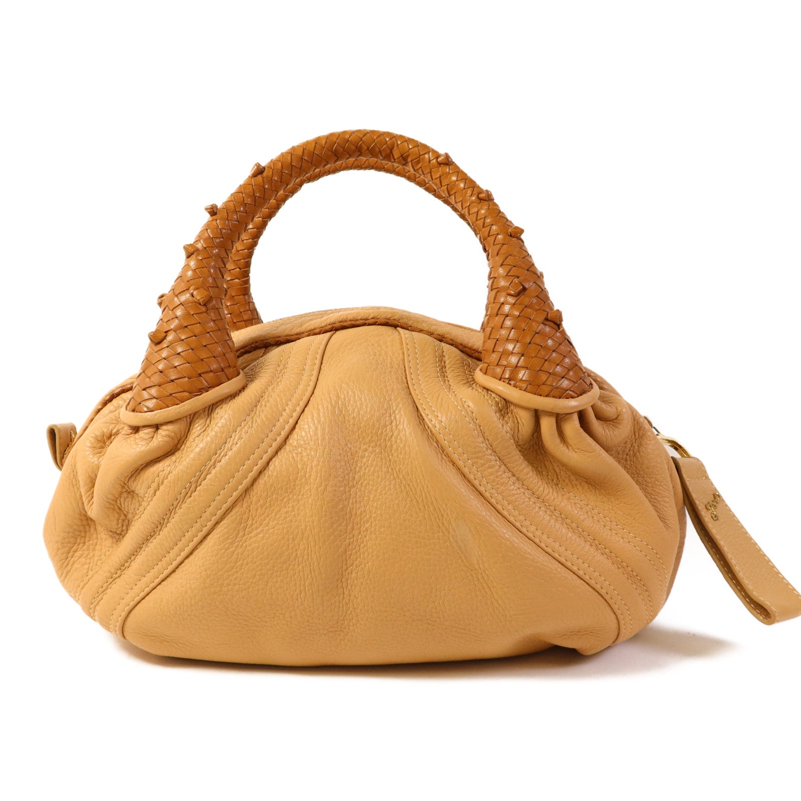 FENDI 牛皮皮革Shoulder Bag金扣肩背袋