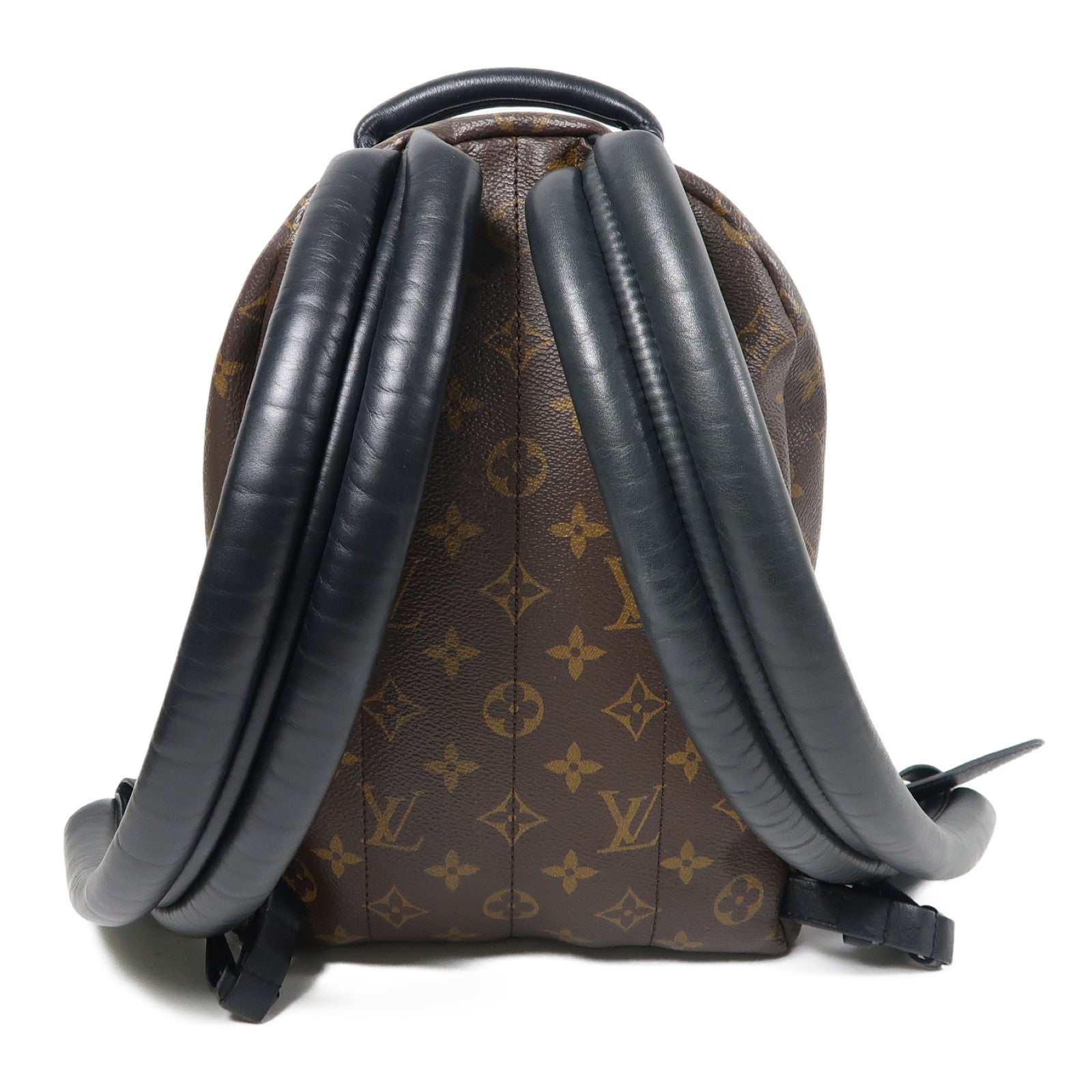 LOUIS VUITTON Monogram Springs MM金扣背包啡色