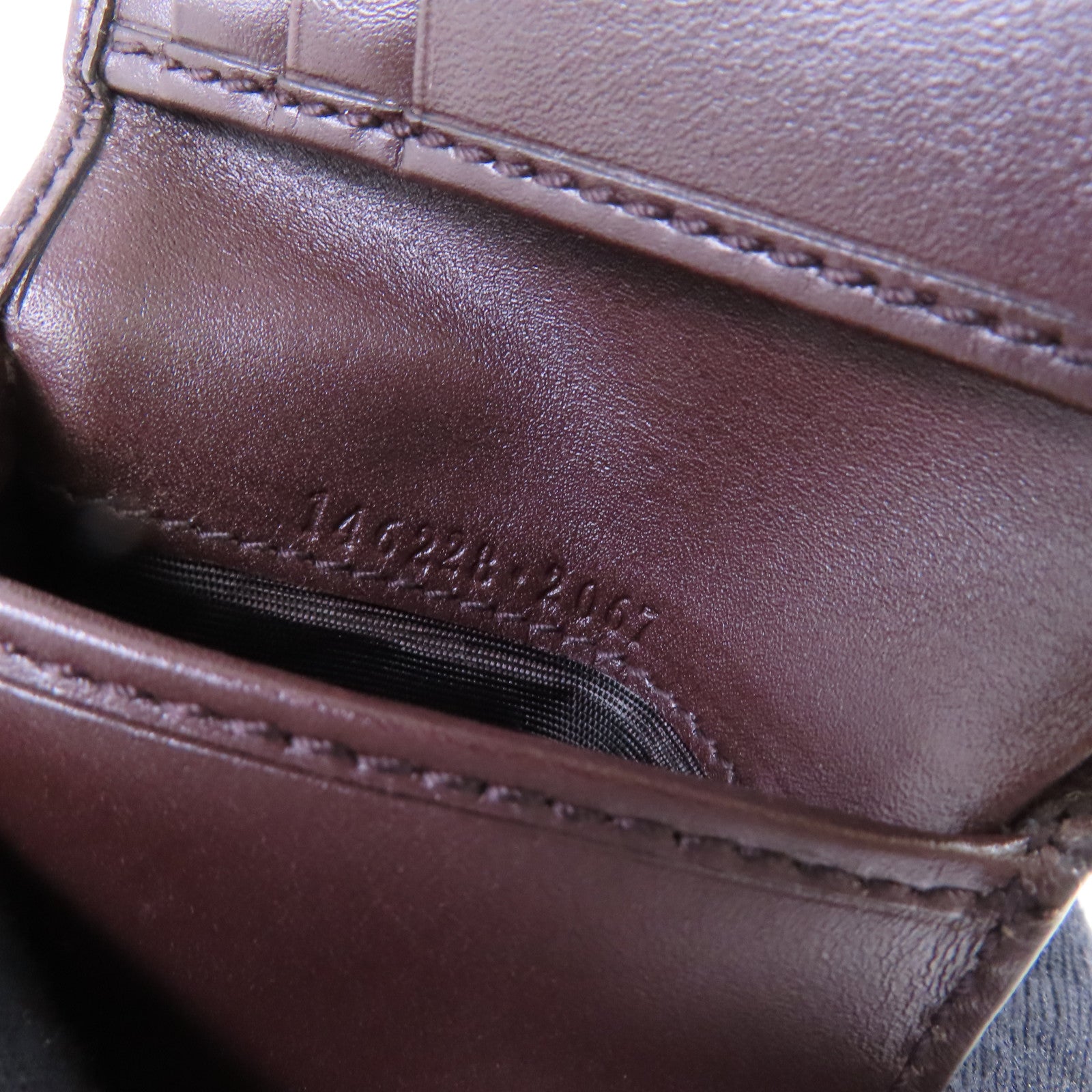 GUCCI 牛皮皮革Short Wallet短錢包啡色