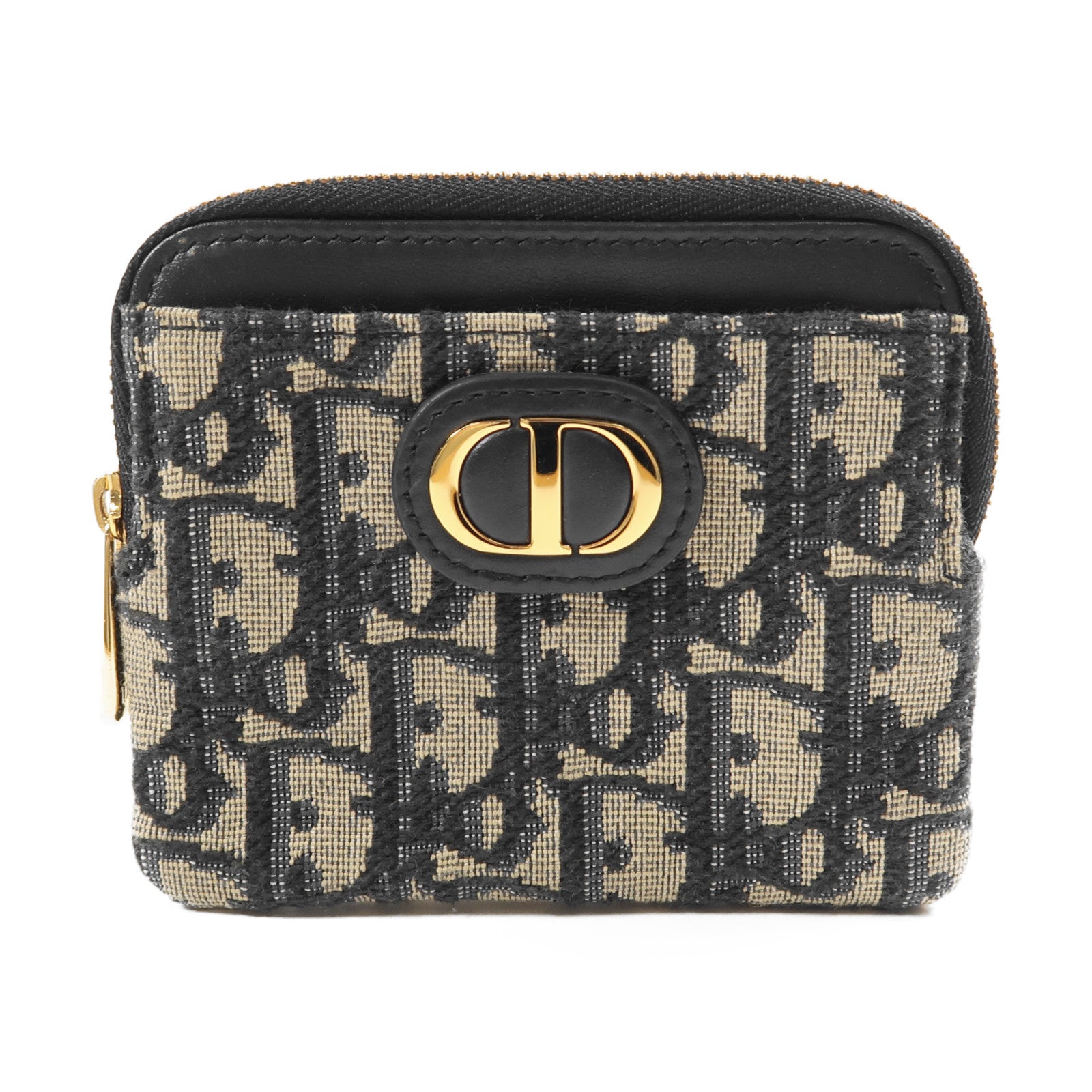 Dior 帆布Wallet金扣錢包