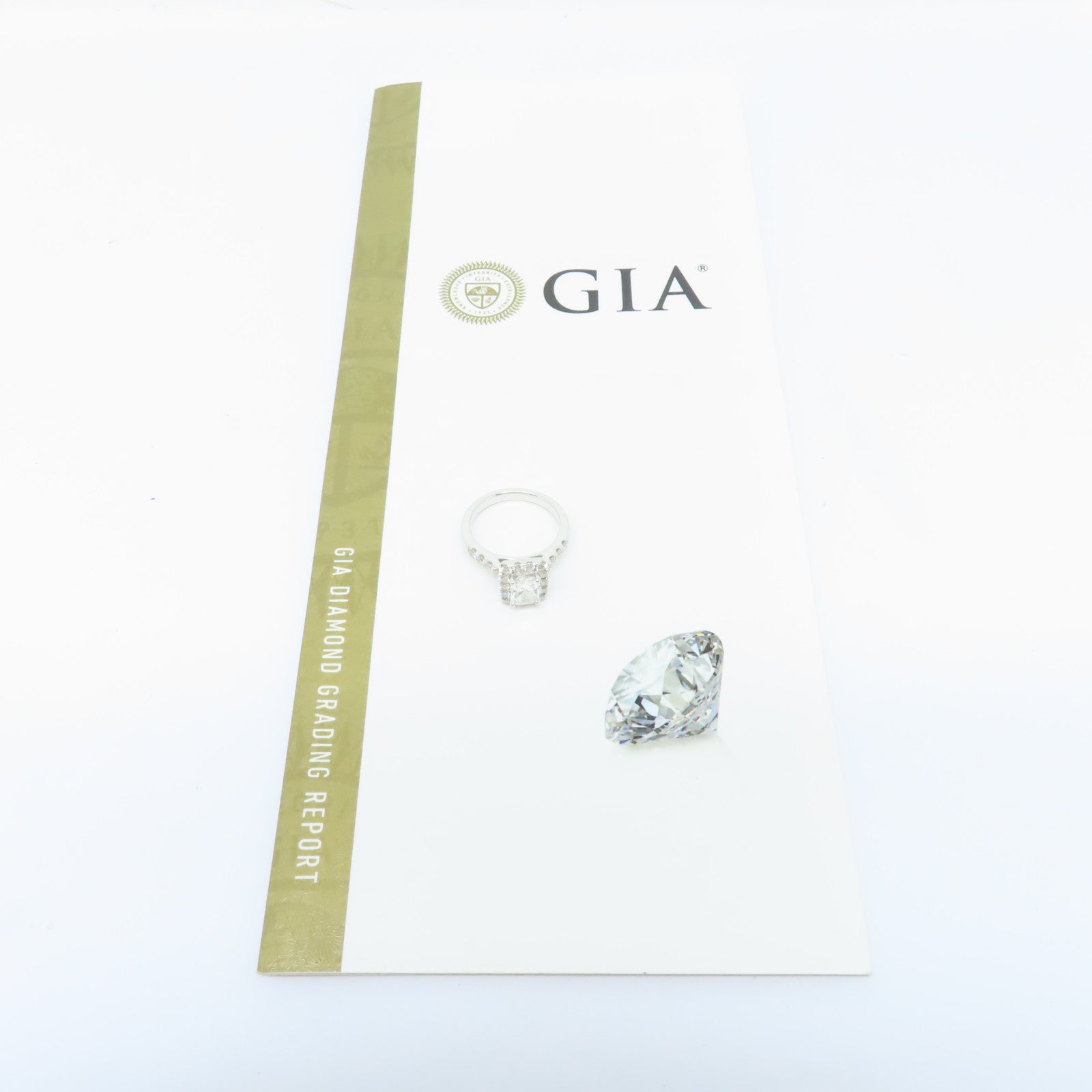 JEWELRY 18K白金Diamond Ring 1.02ct鑽石戒指US#6.25