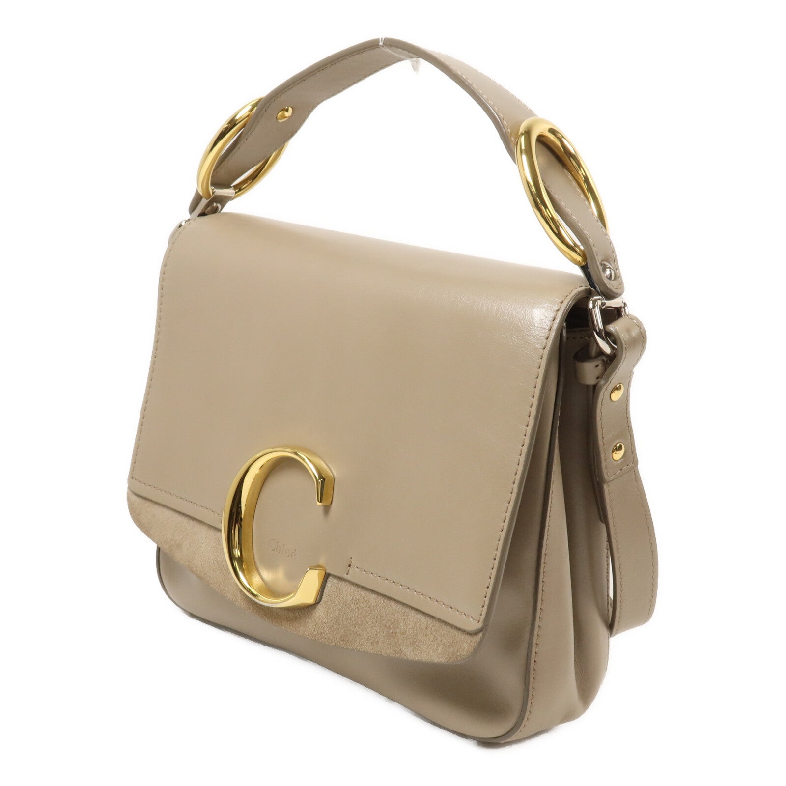 Chloe 牛皮皮革2 Way Shoulder手挽肩背兩用袋