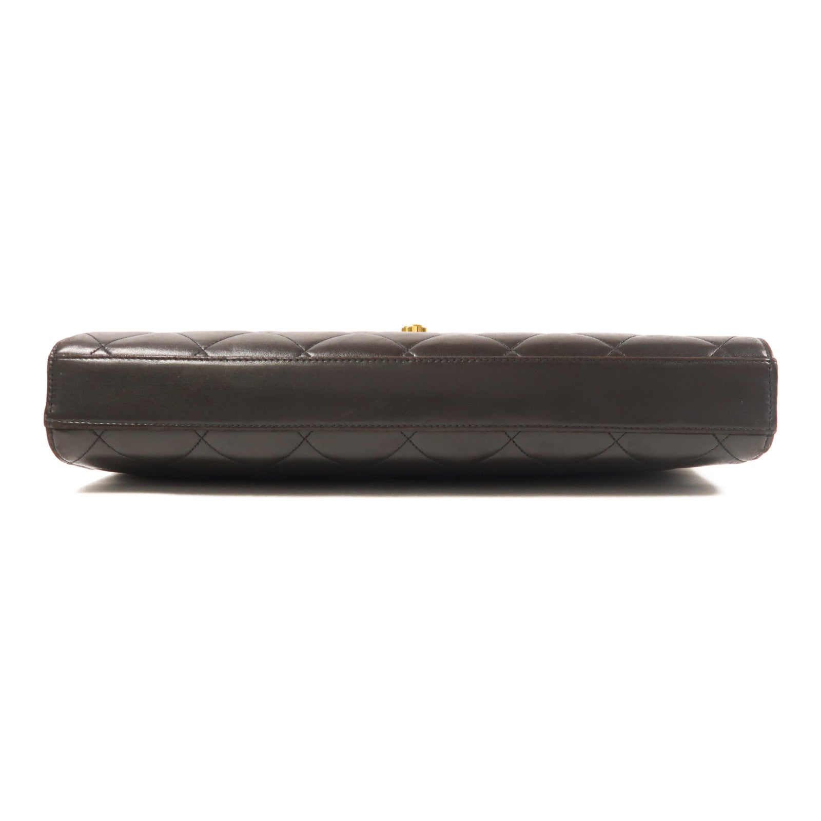 CHANEL 羊皮皮革Materasse Briefcase金扣公事包