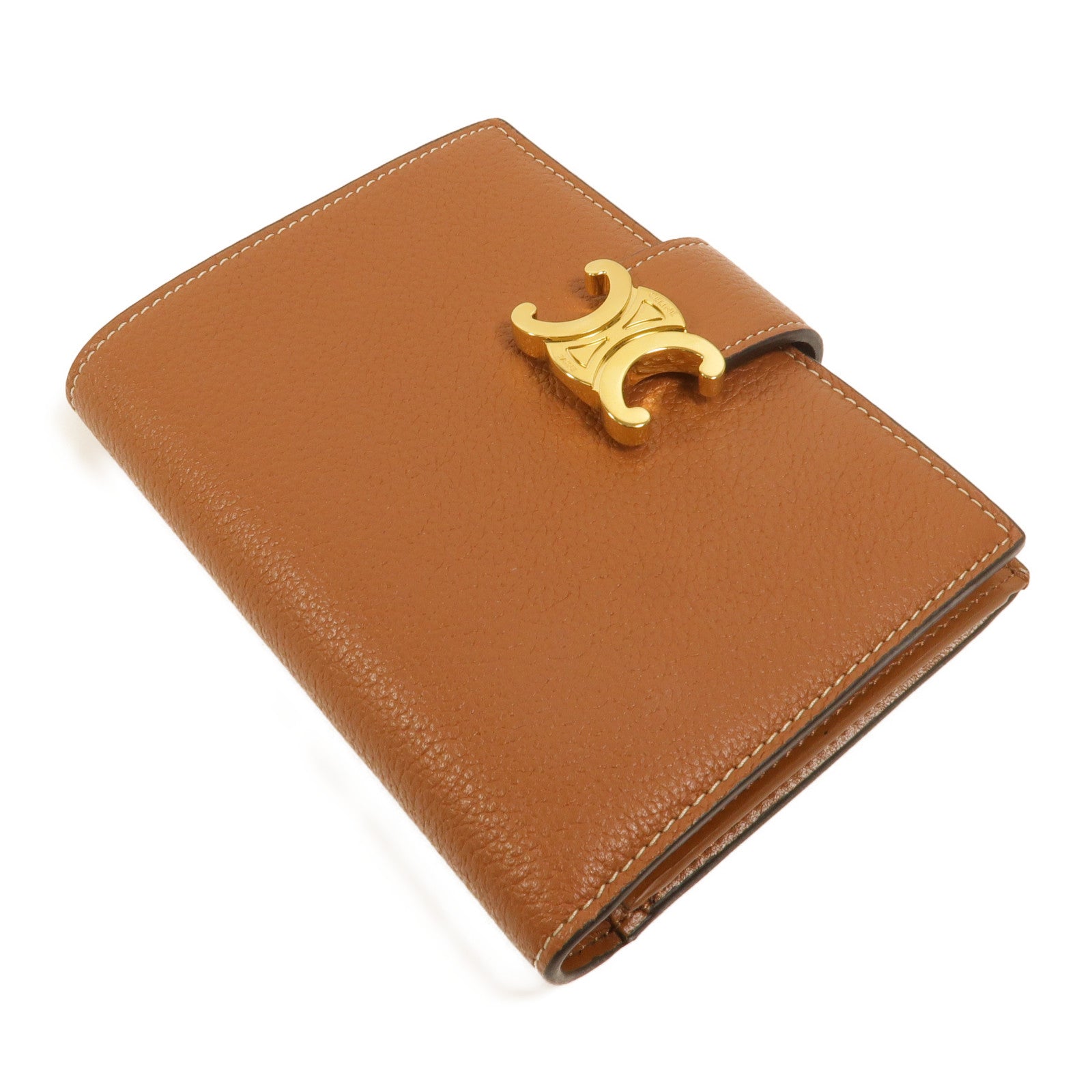 CELINE 牛皮皮革Medium Strap Wallet Nino錢包