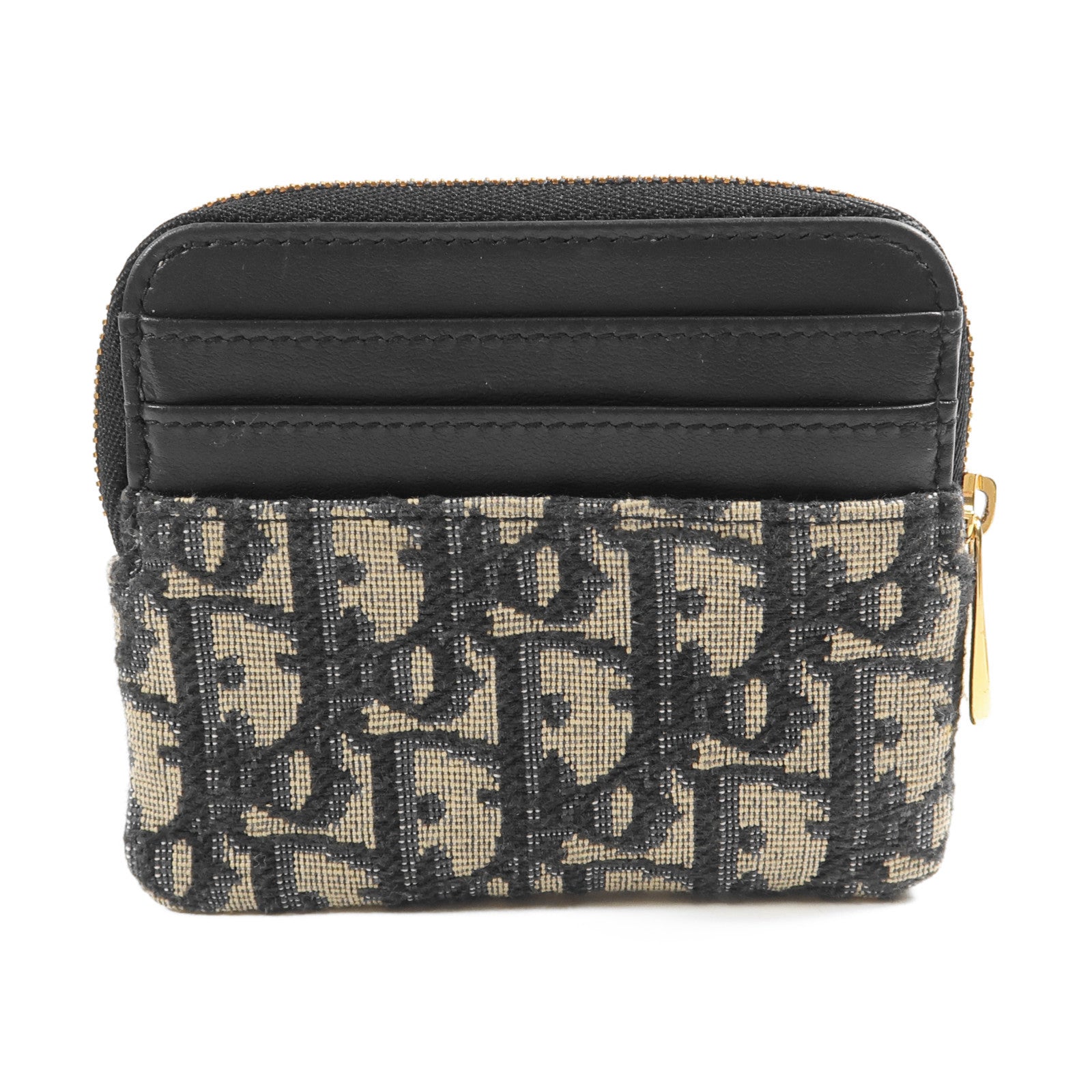 Dior 帆布Wallet金扣錢包
