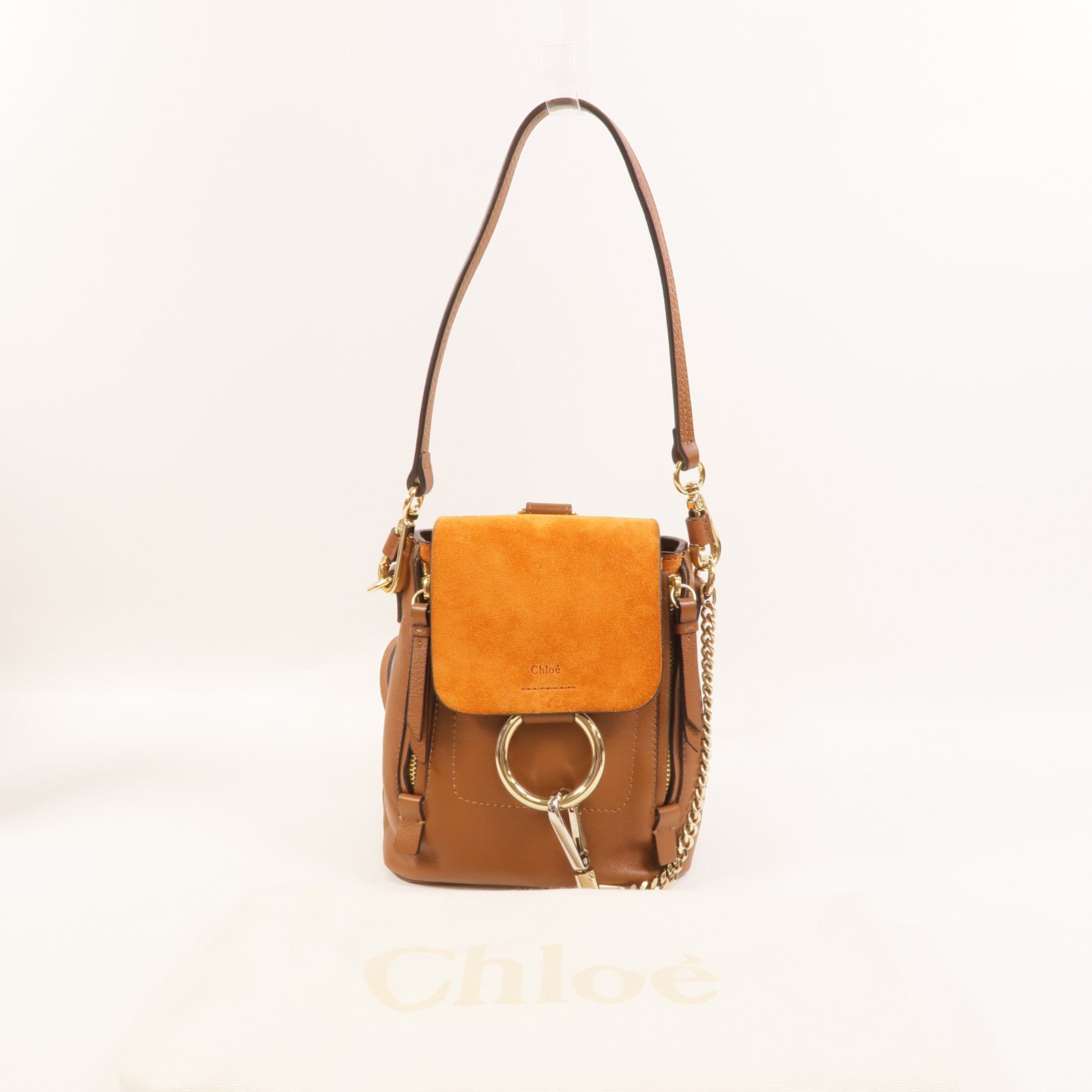 Chloe 牛皮皮革/Suede Faye Backpack背包