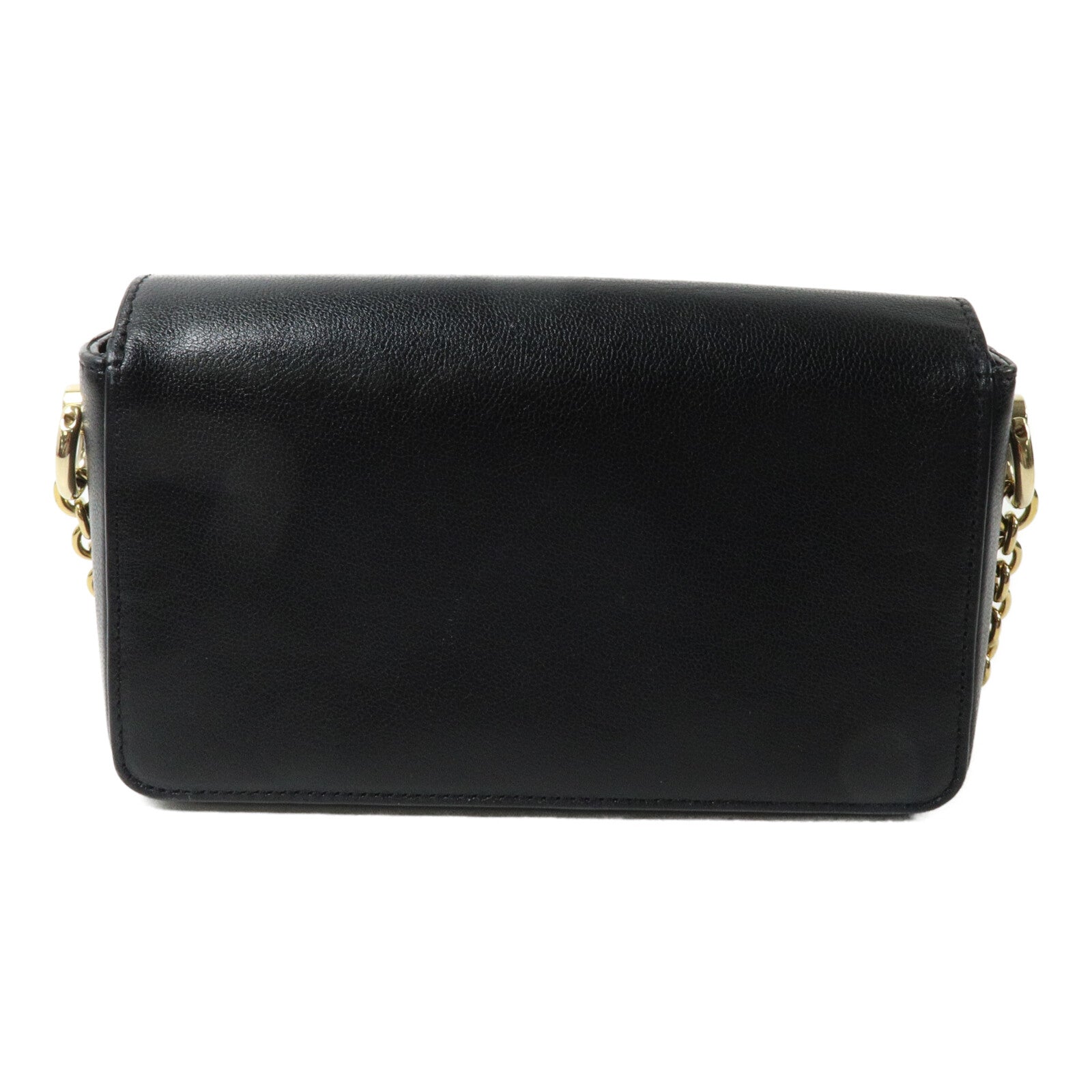 Furla 牛皮皮革Chain Shoulder鏈帶肩背袋