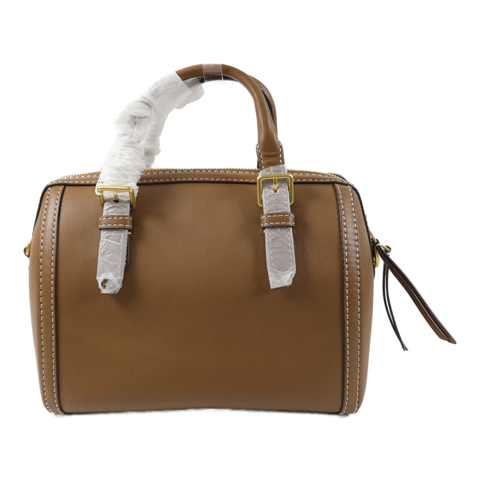Tory Burch 牛皮皮革Barrel Bag手挽肩背兩用袋