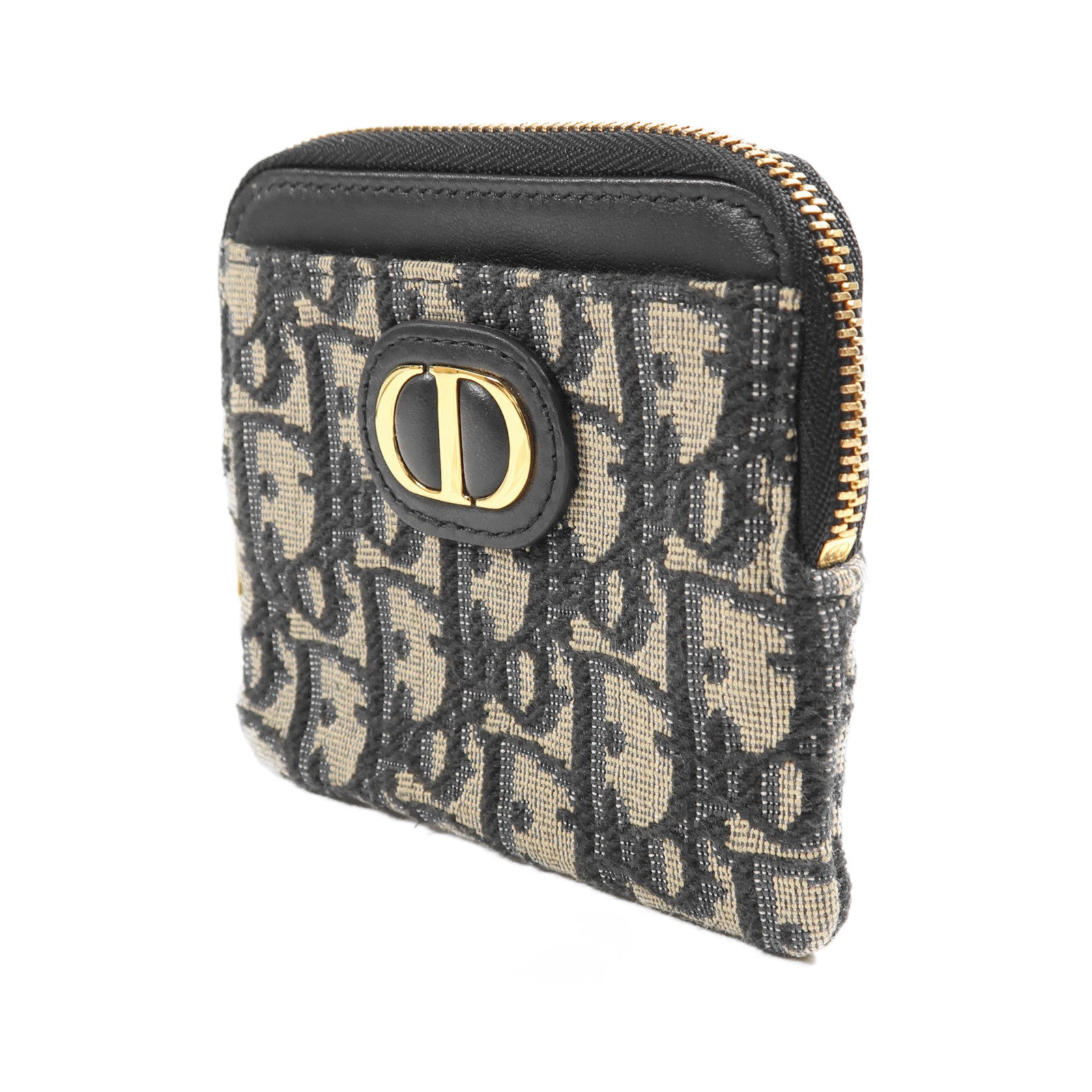 Dior 帆布Wallet金扣錢包