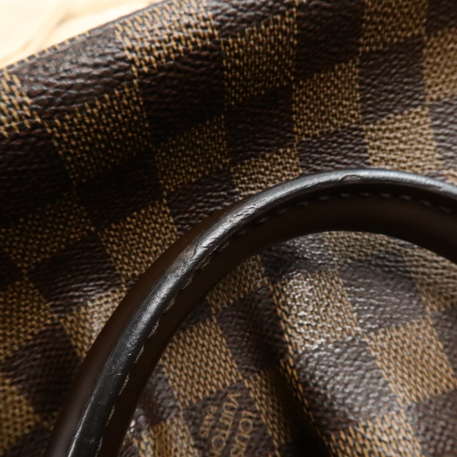 LOUIS VUITTON Damier Siena PM手挽肩背兩用袋