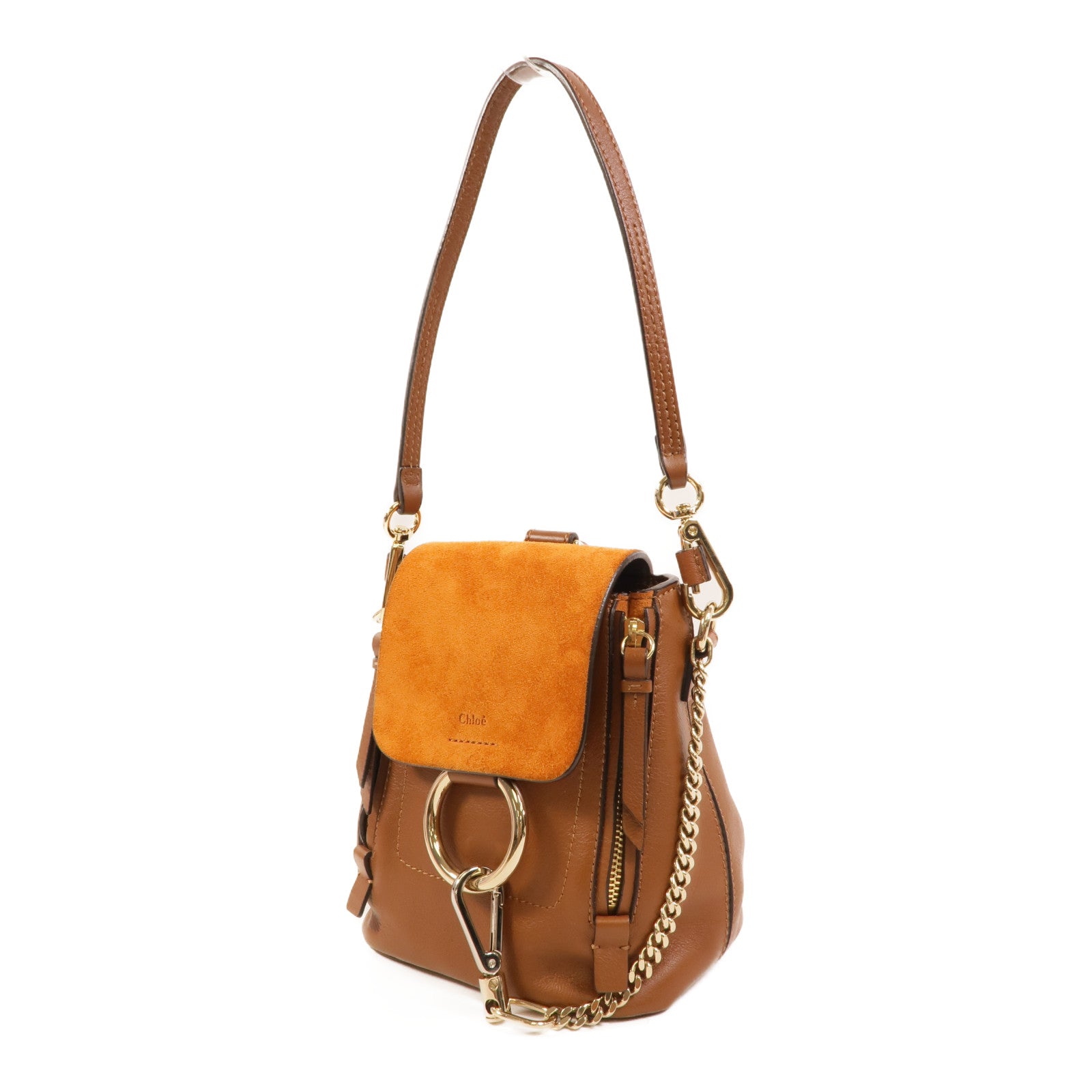 Chloe 牛皮皮革/Suede Faye Backpack背包