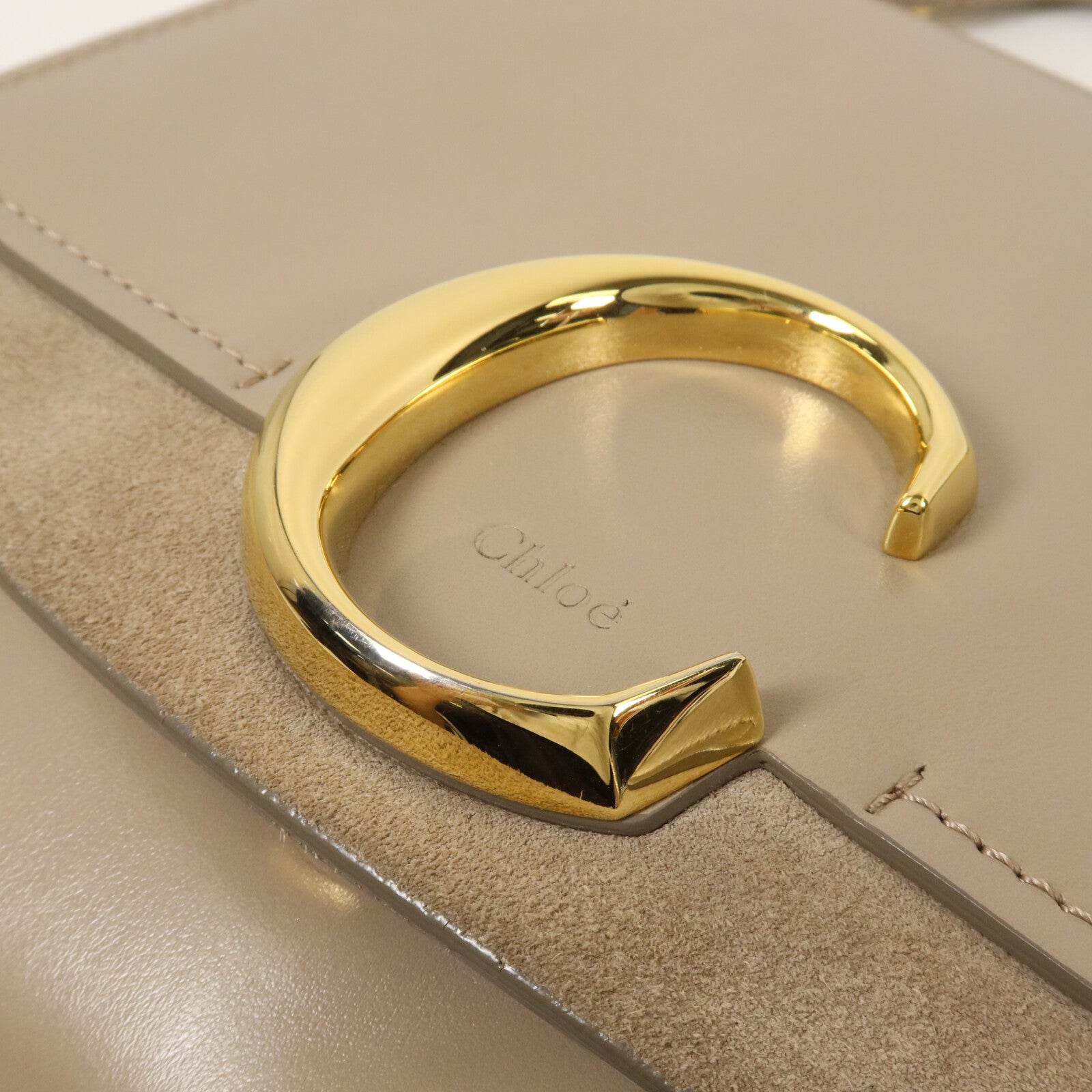 Chloe 牛皮皮革2 Way Shoulder手挽肩背兩用袋