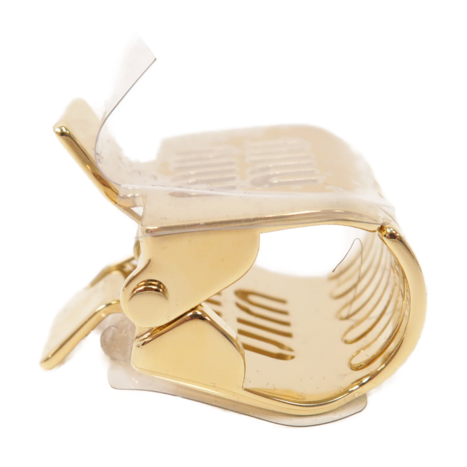 Miu Miu 金屬Hair Clip髮夾金色