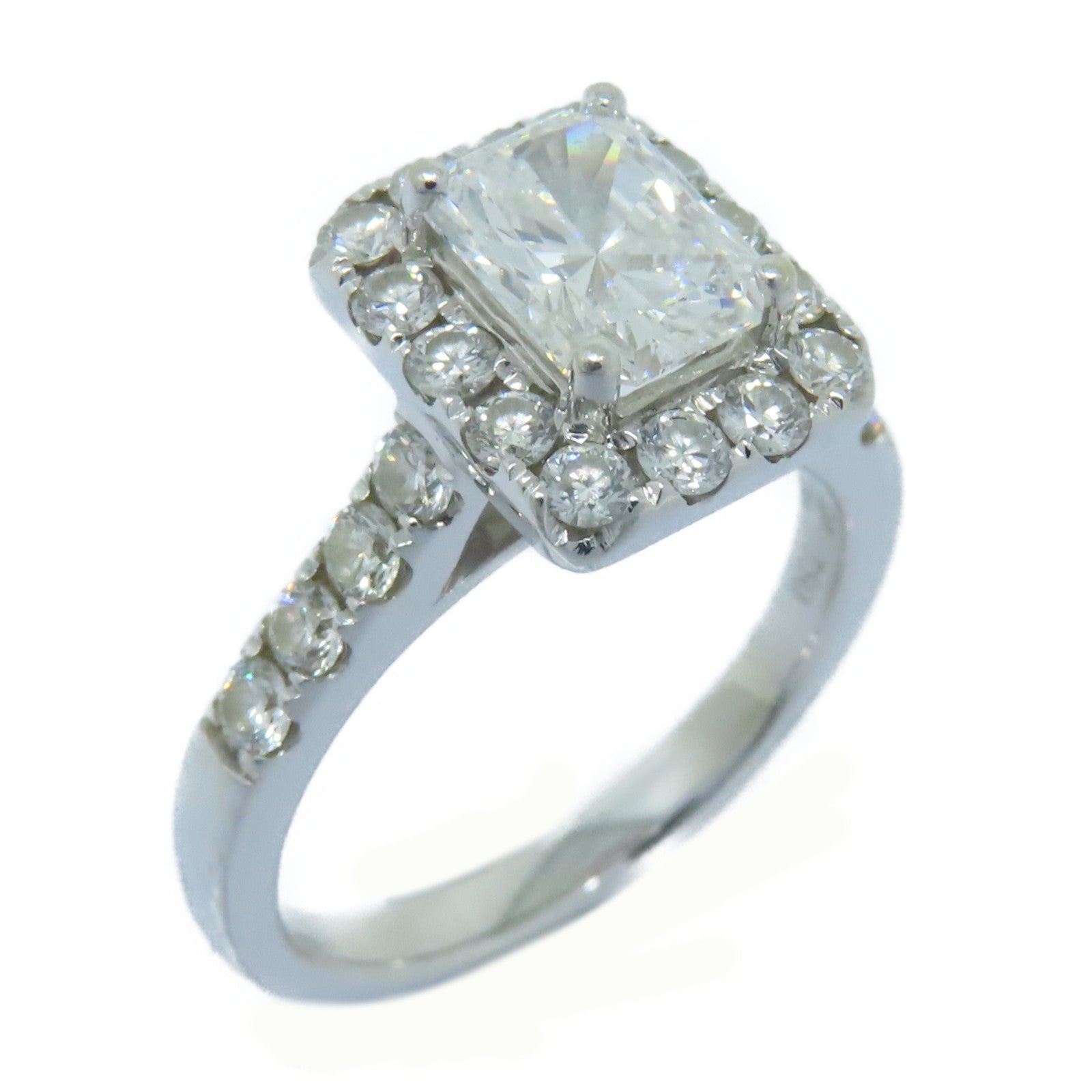 JEWELRY 18K白金Diamond Ring 1.02ct鑽石戒指US#6.25