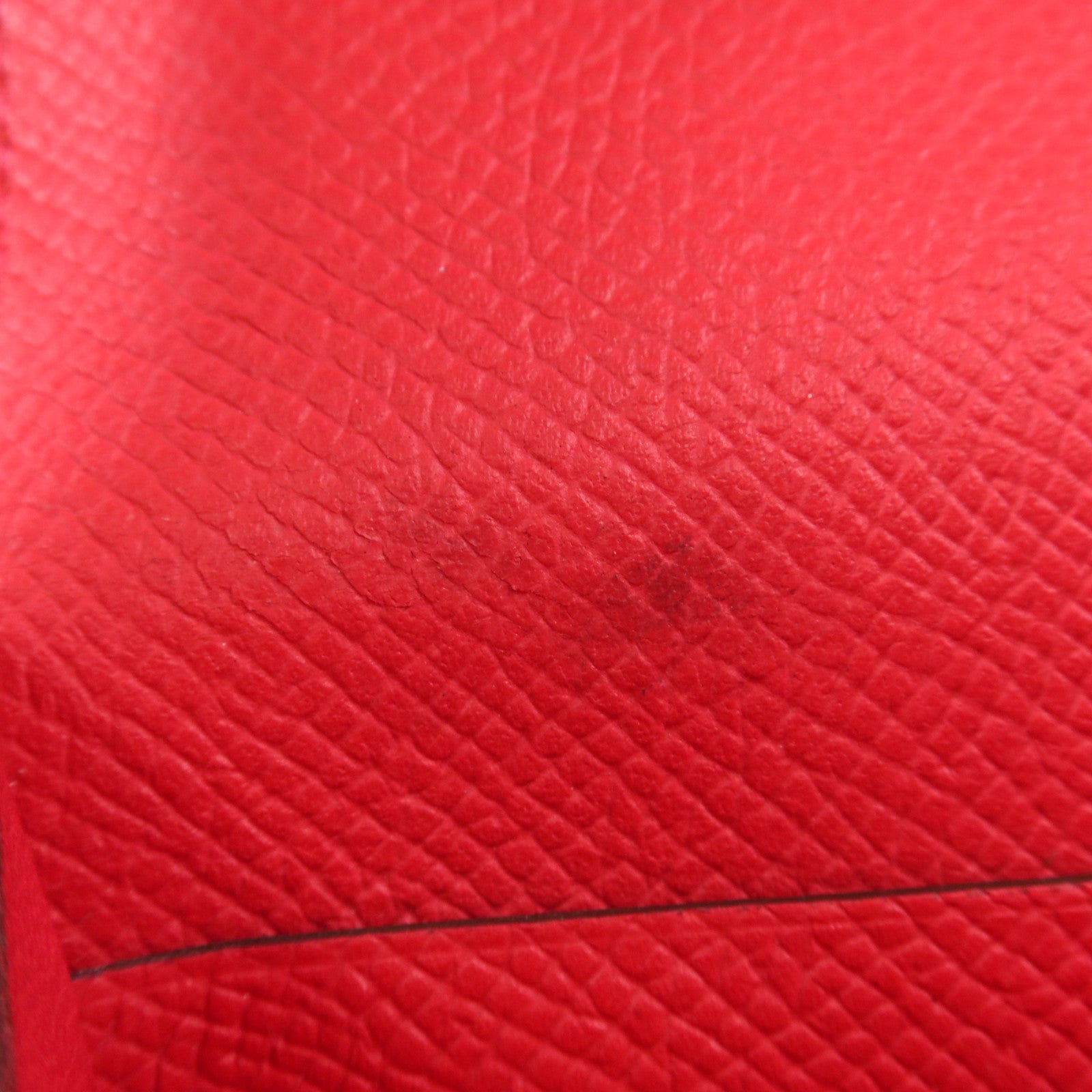 HERMES 【激減優惠】Epsom皮革Kelly Long Wallet金扣長錢包Rose De Coeur