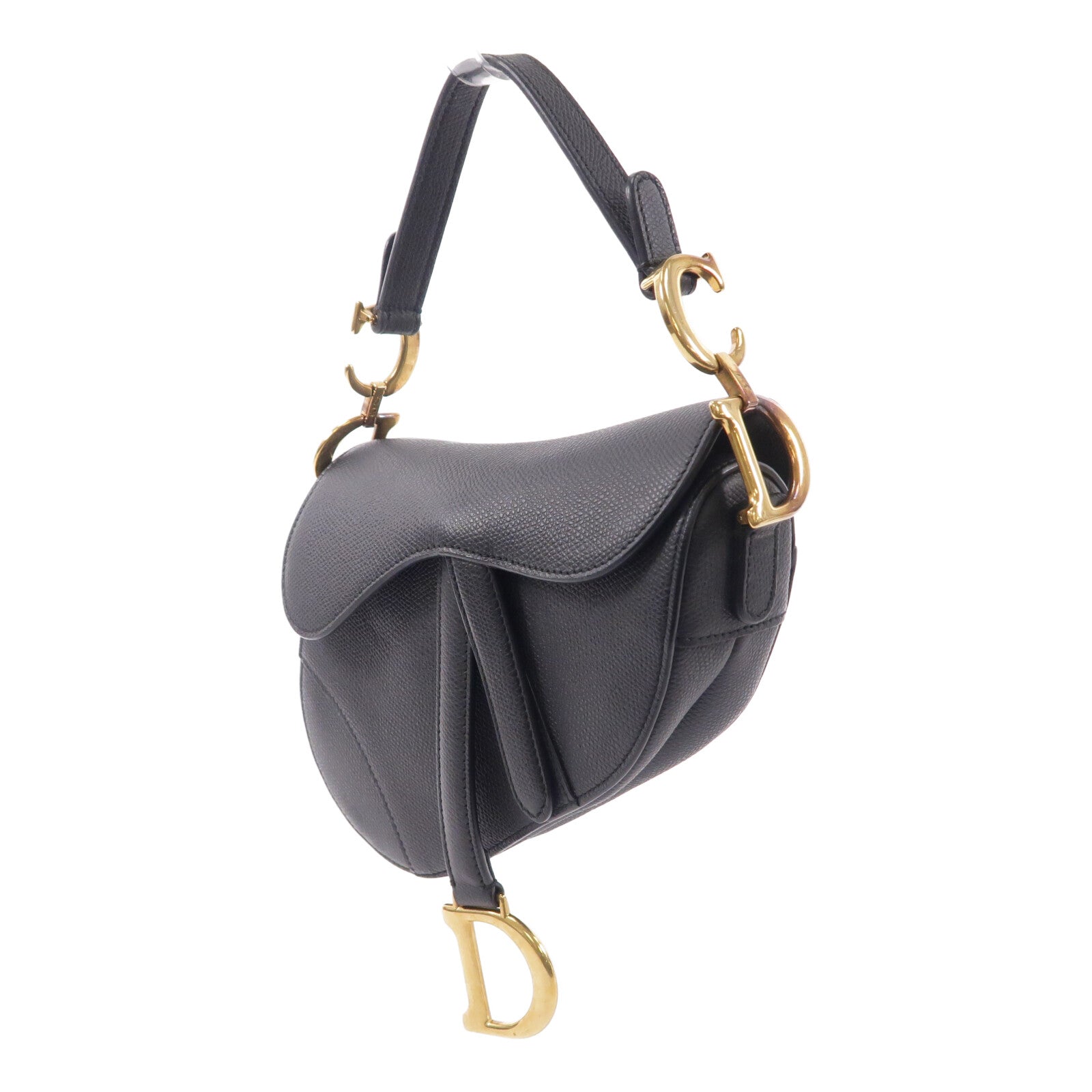 Dior 牛皮皮革Saddle Mini手挽肩背兩用袋