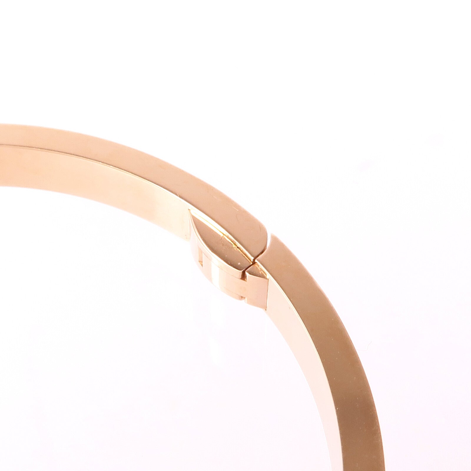 CARTIER 18K玫瑰金Love Bracelet Small Model Full Diamonds鑽石手鐲Cartier#16