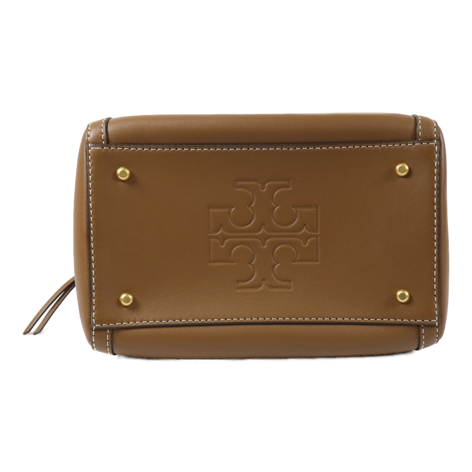 Tory Burch 牛皮皮革Barrel Bag手挽肩背兩用袋