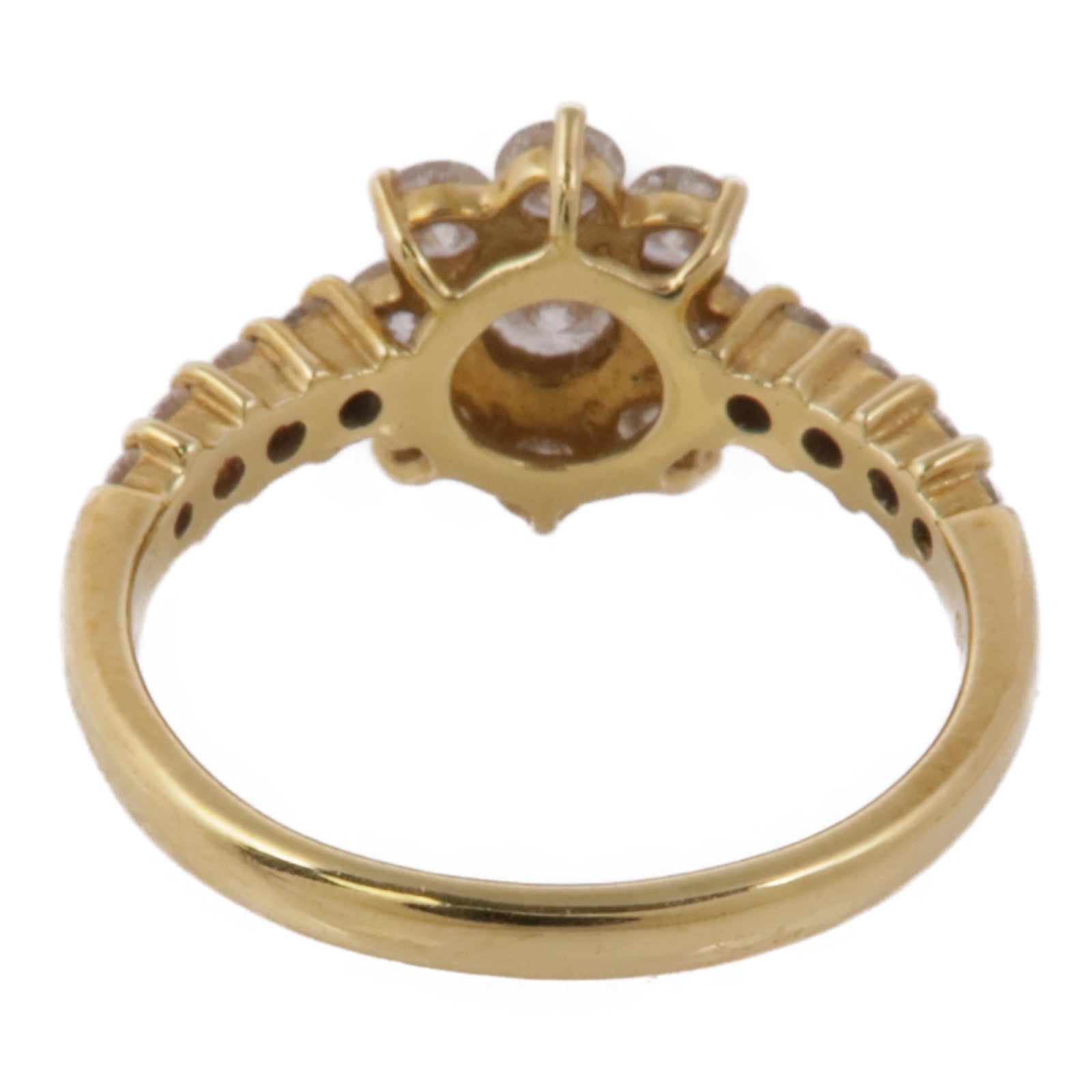 JEWELRY 【激減優惠】18K黃金Diamond Ring鑽石戒指US#5.25