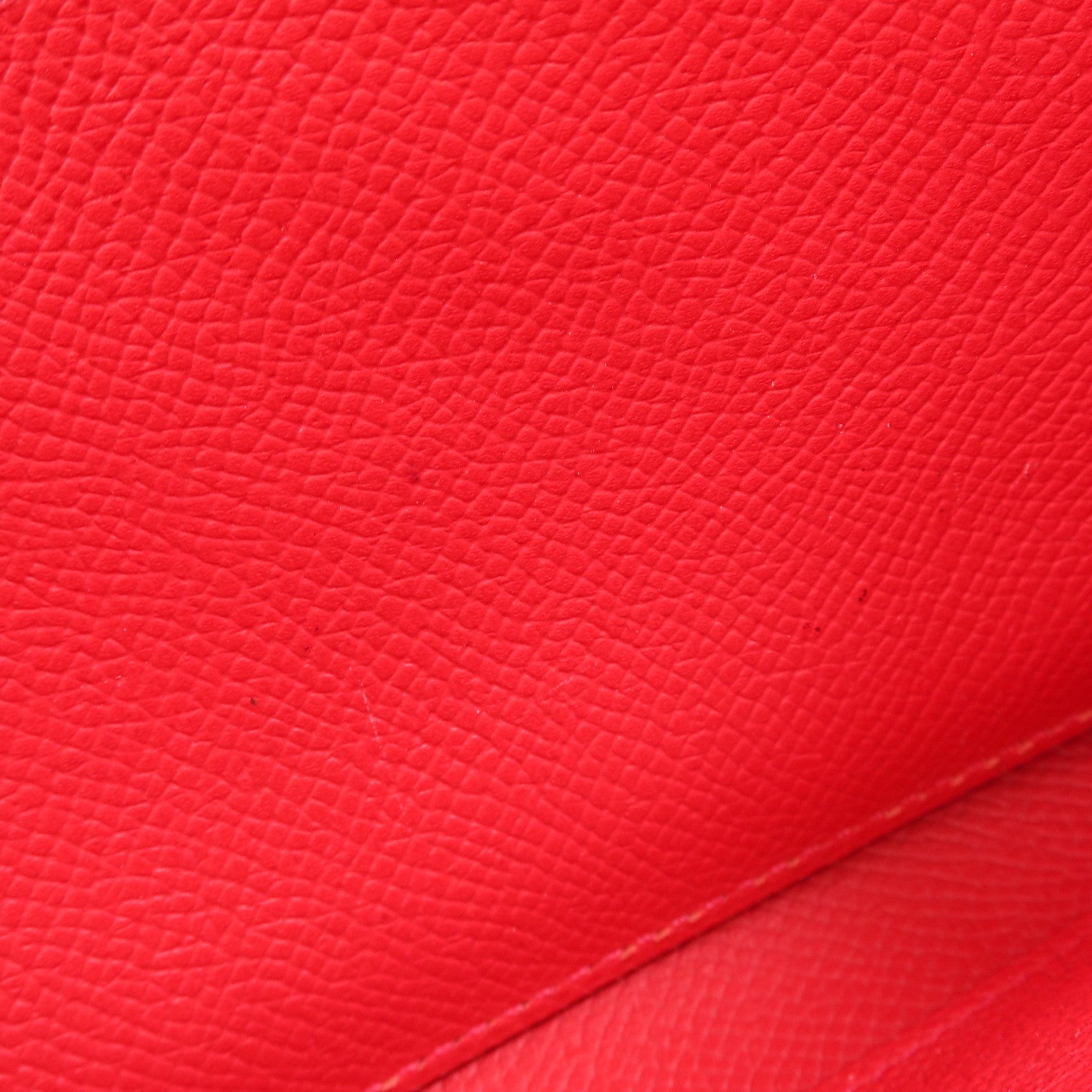HERMES 【激減優惠】Epsom皮革Kelly Long Wallet金扣長錢包Rose De Coeur