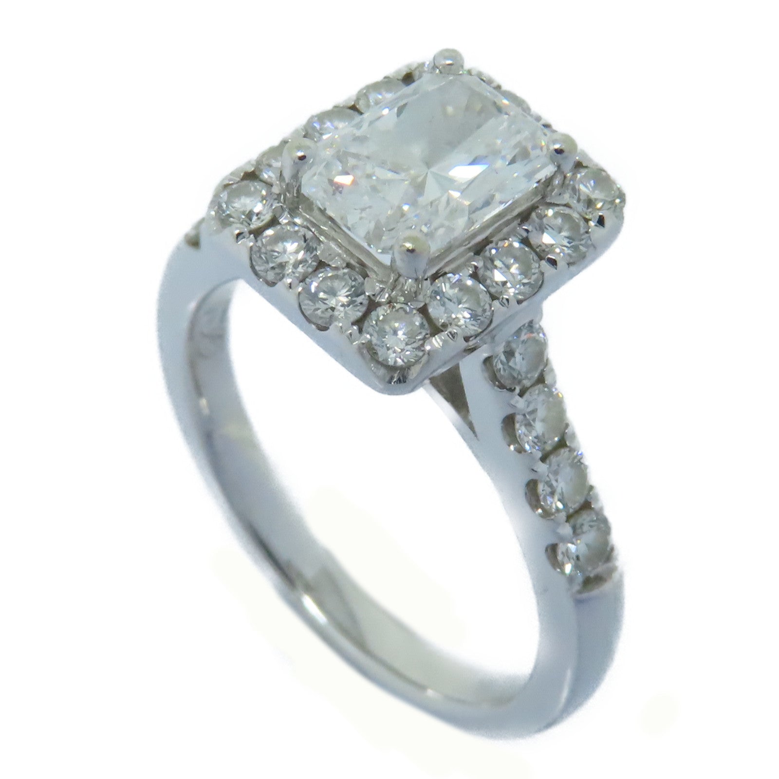 JEWELRY 18K白金Diamond Ring 1.02ct鑽石戒指US#6.25