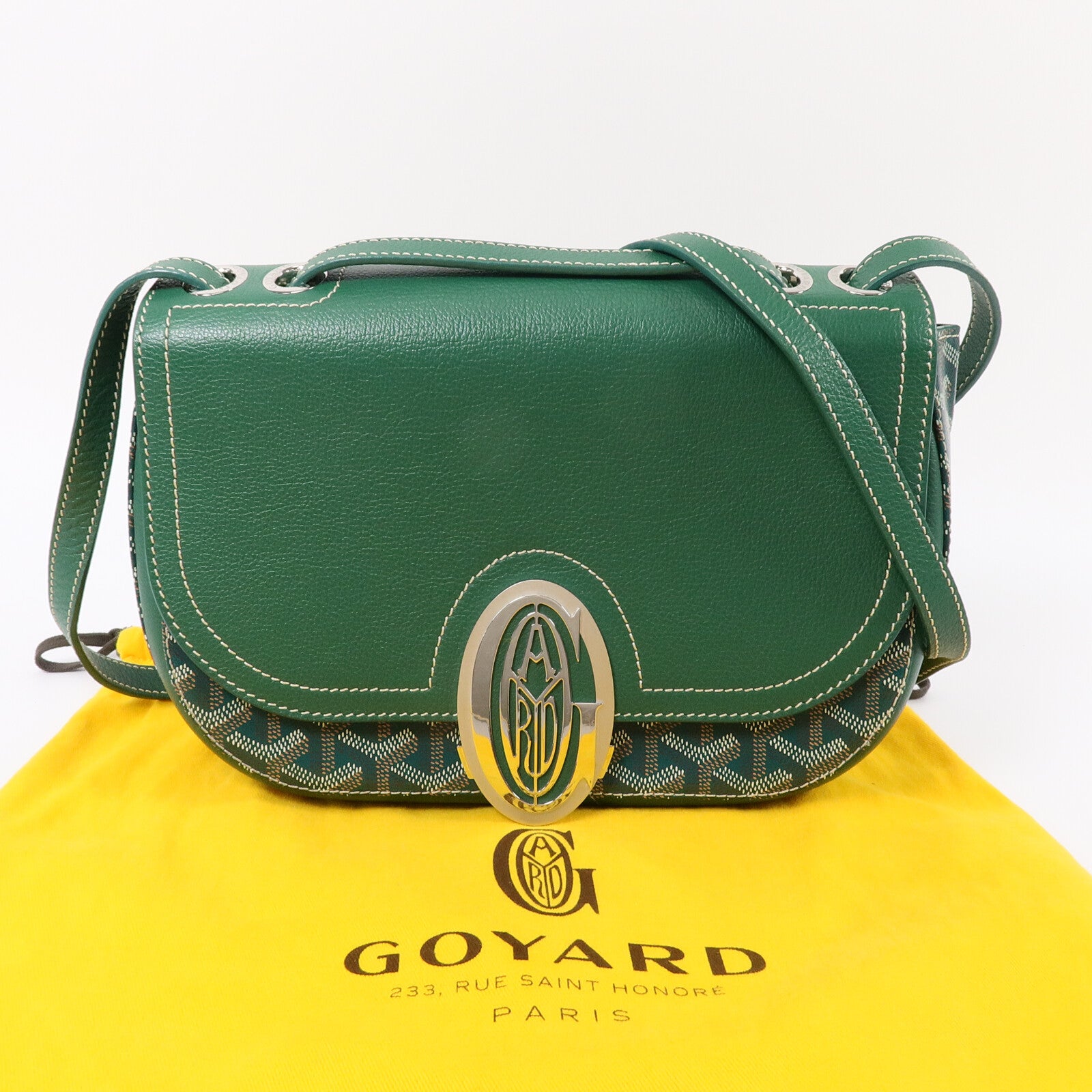 GOYARD 塗層帆布SAC 233 PM手挽肩背兩用袋