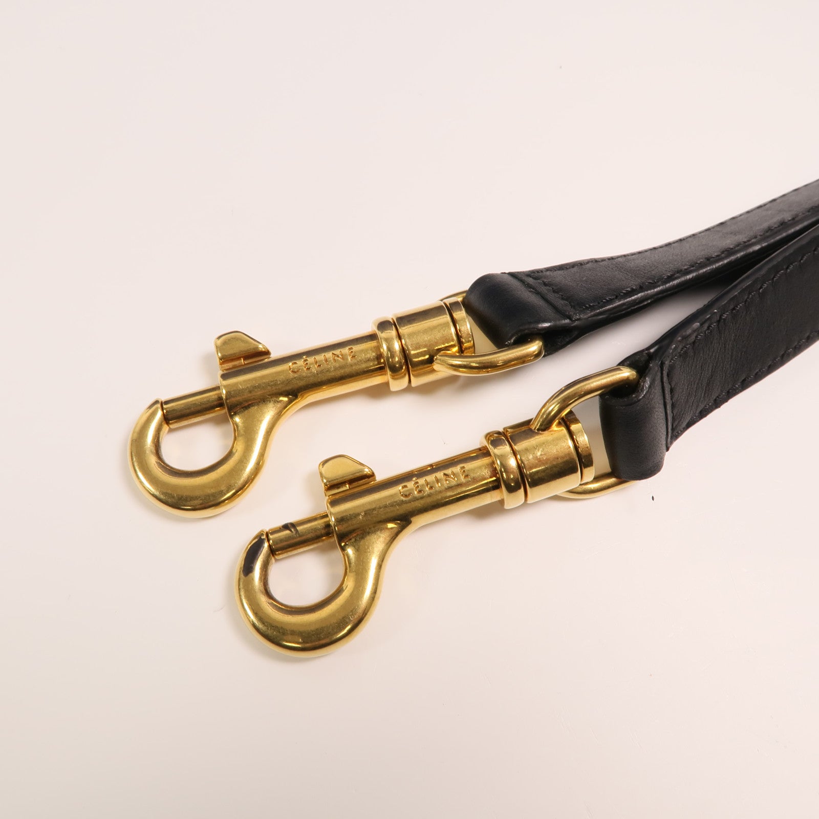 CELINE 牛皮皮革Belt Bag金扣手挽肩背兩用袋