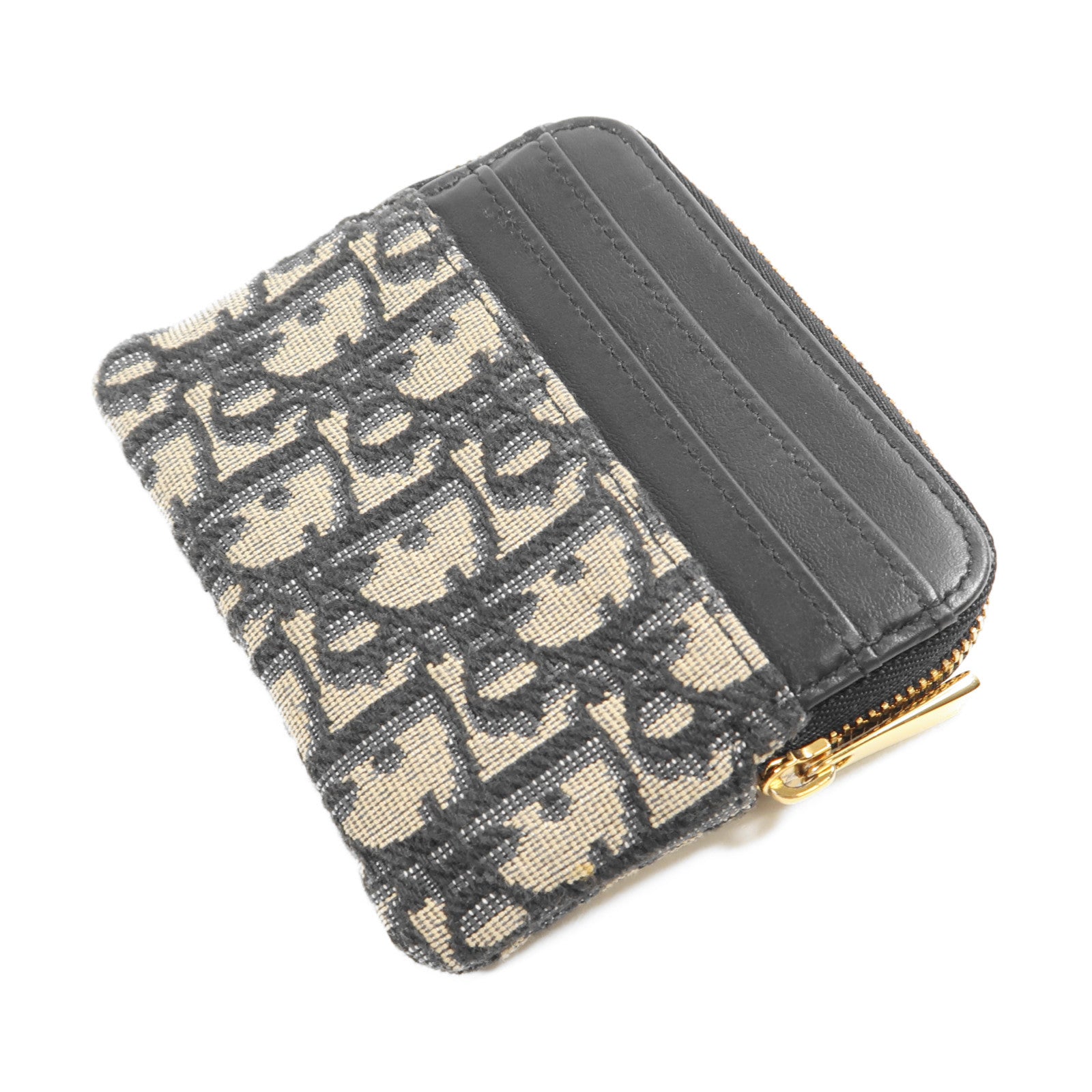 Dior 帆布Wallet金扣錢包
