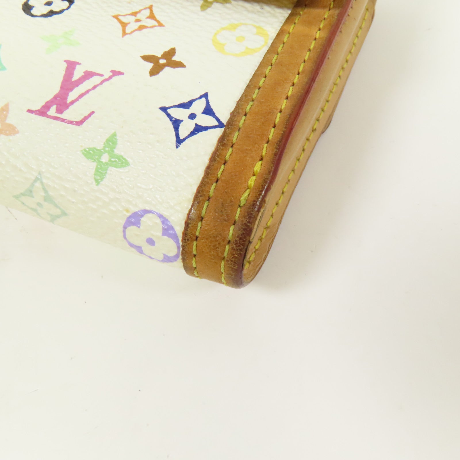 LOUIS VUITTON Monogram Multicolore Porte Monnaie金扣錢包