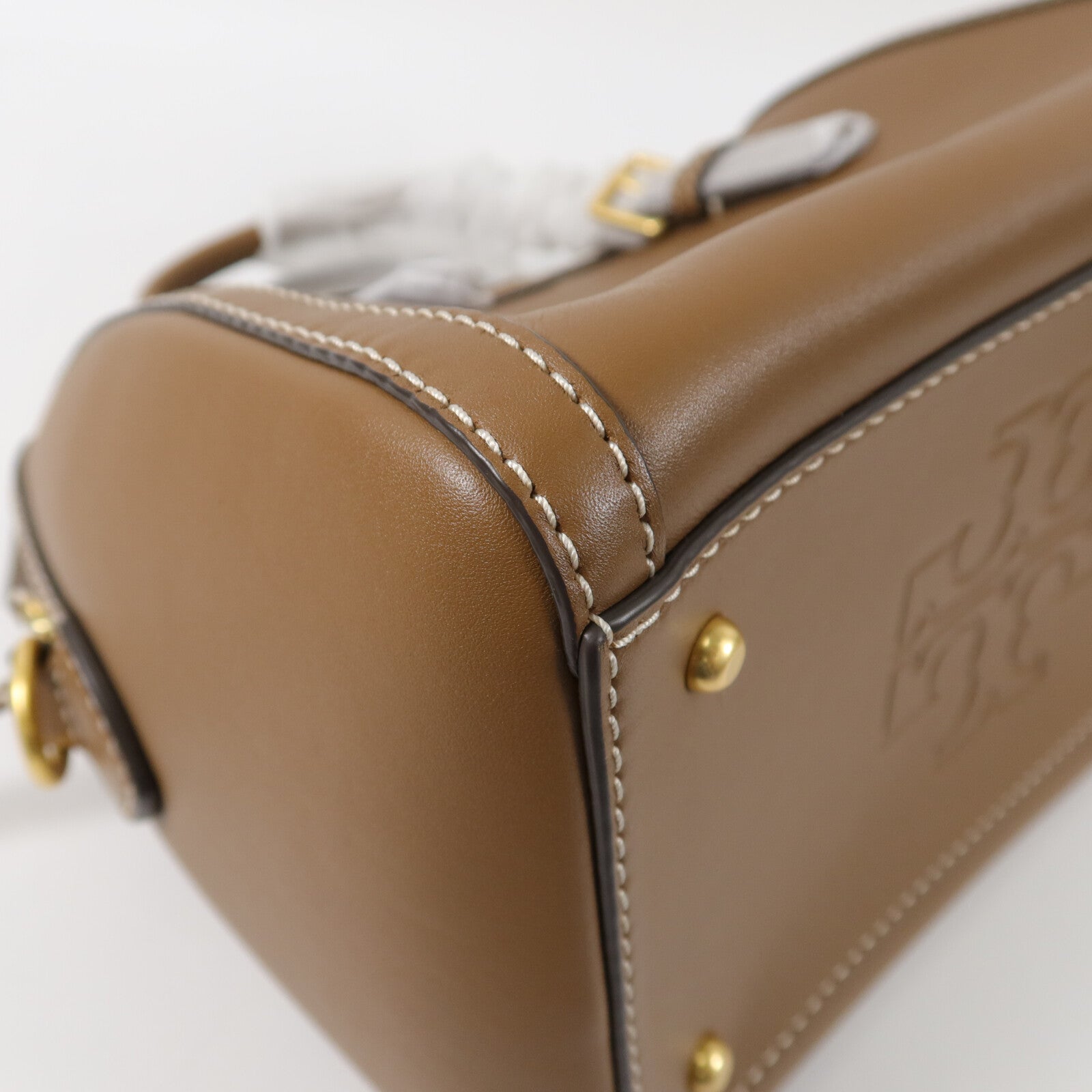 Tory Burch 牛皮皮革Barrel Bag手挽肩背兩用袋
