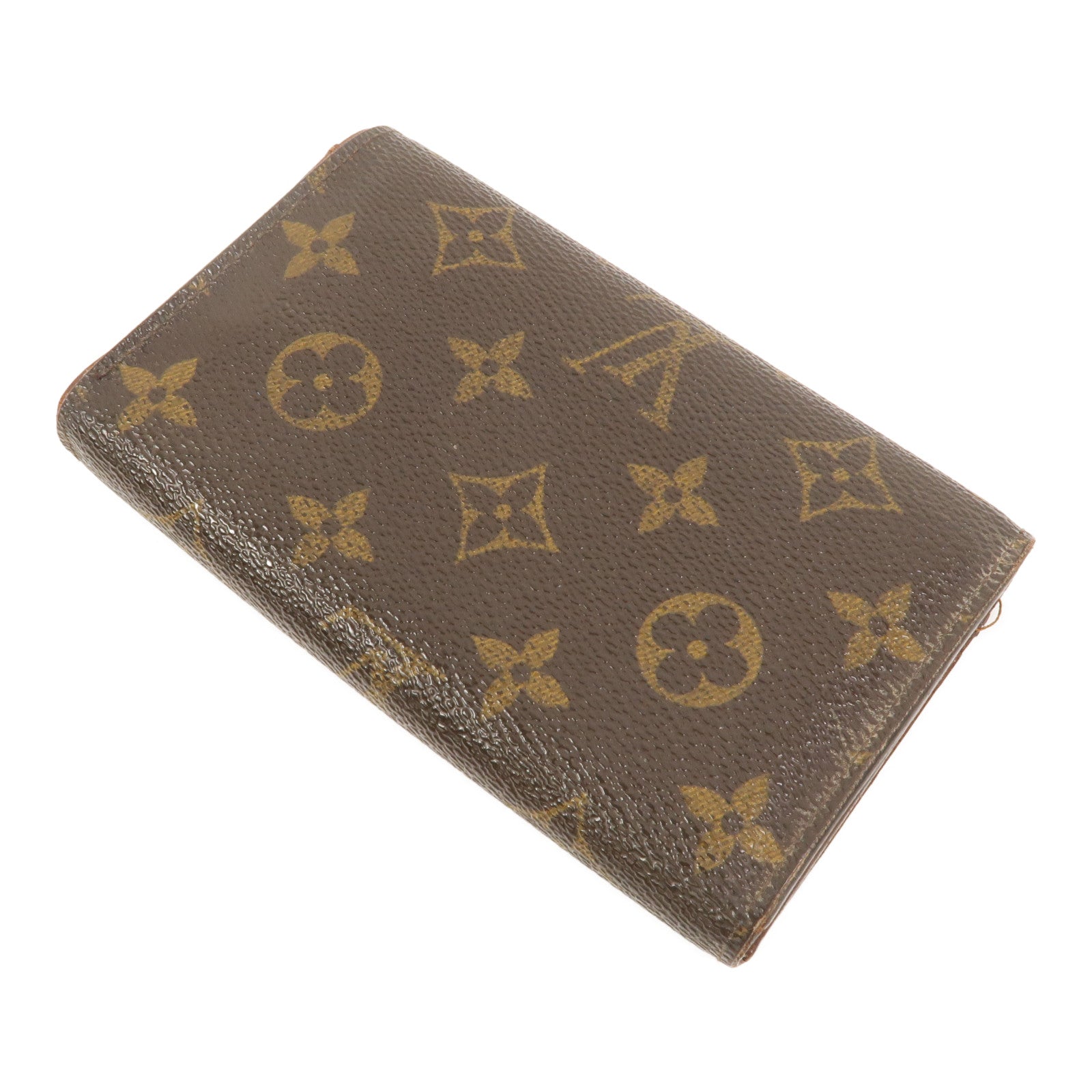 LOUIS VUITTON Monogram Porte Monnaie Tresor Wallet長錢包