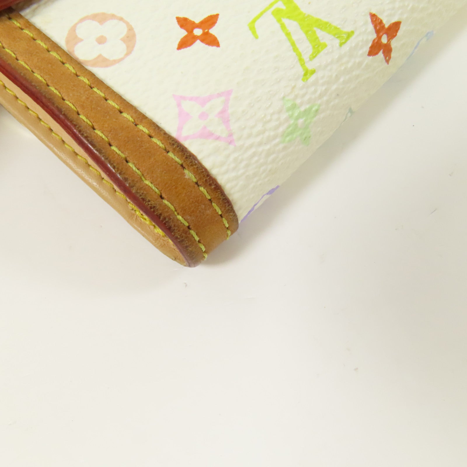 LOUIS VUITTON 【激減優惠】Monogram Multicolore Porte Monnaie金扣錢包